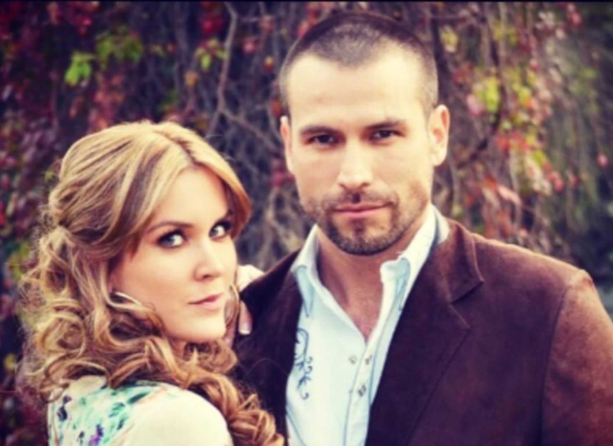 Veronica Montes junto a Rafael Amaya