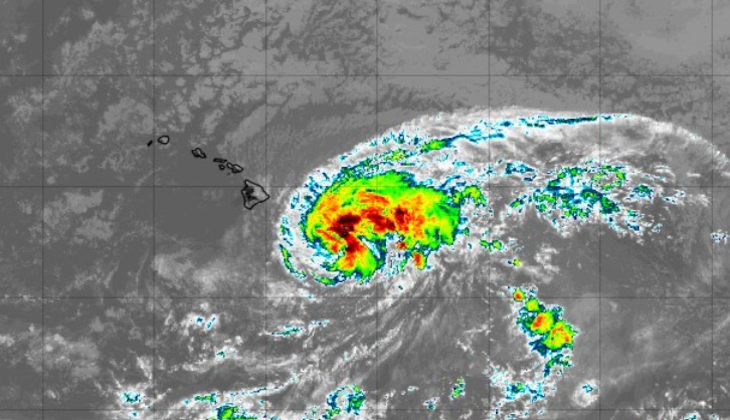 La tormenta tropical Lala amenaza a Hawái.