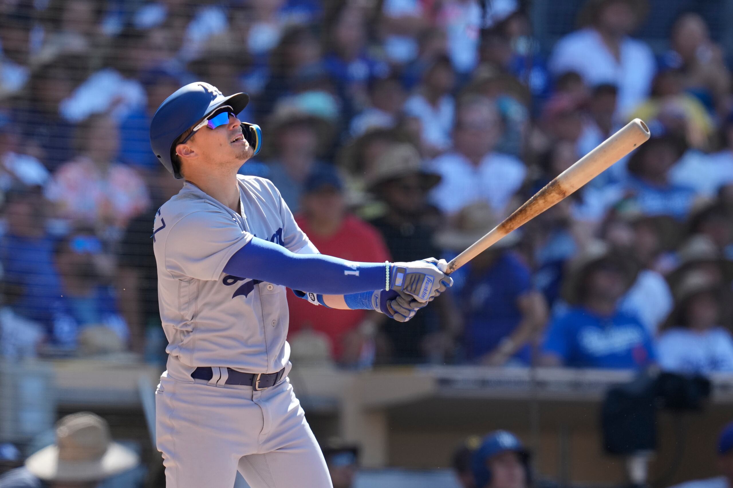 Kike Hernández, de los Dodgers de Los Ángeles, busca su cuarta participación en una Serie Mundial. Los Dodgers tienen bye en la primera ronda de esta postemporada.
