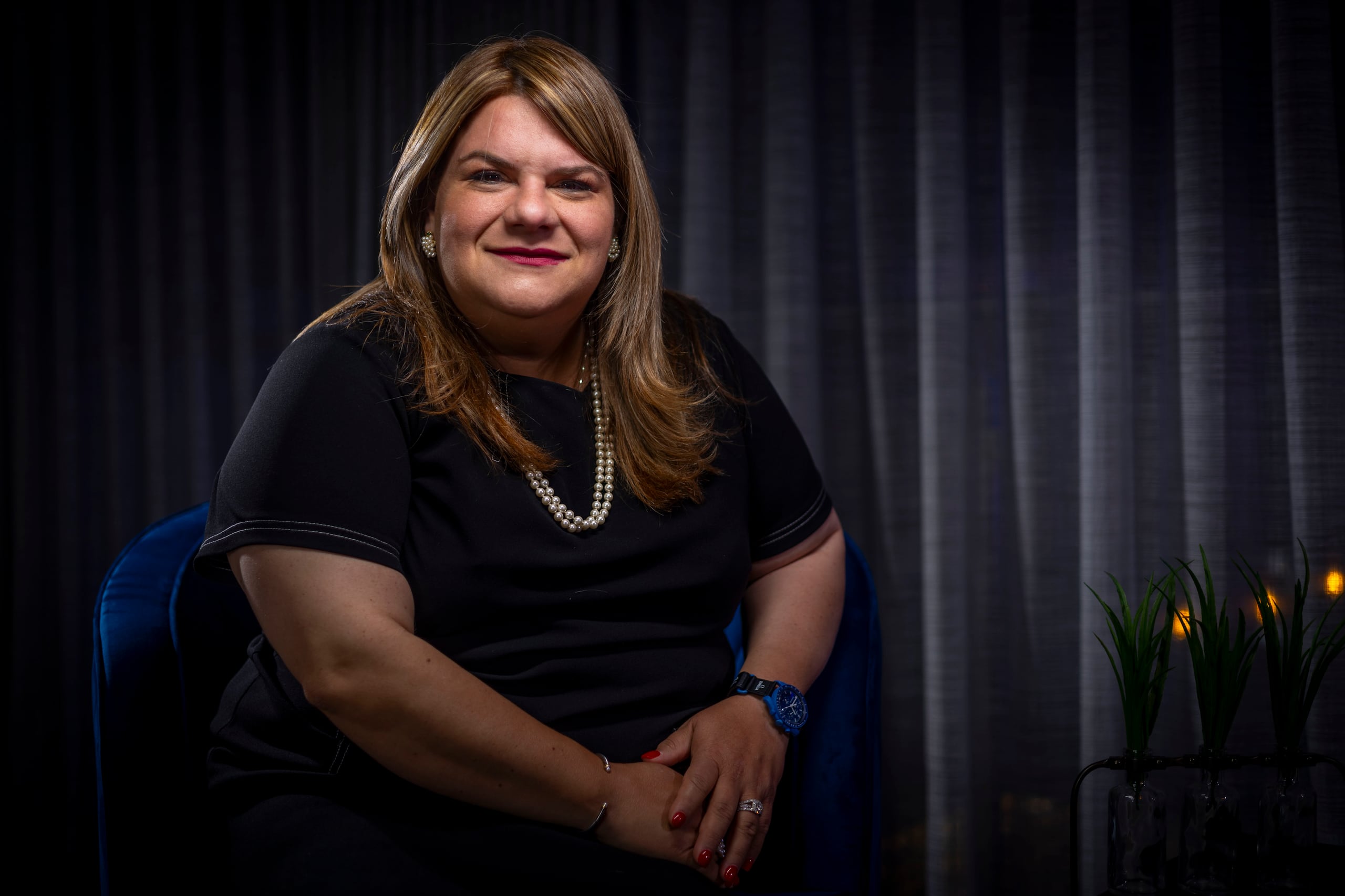 Jenniffer González, candidata a la gobernación por el PNP.