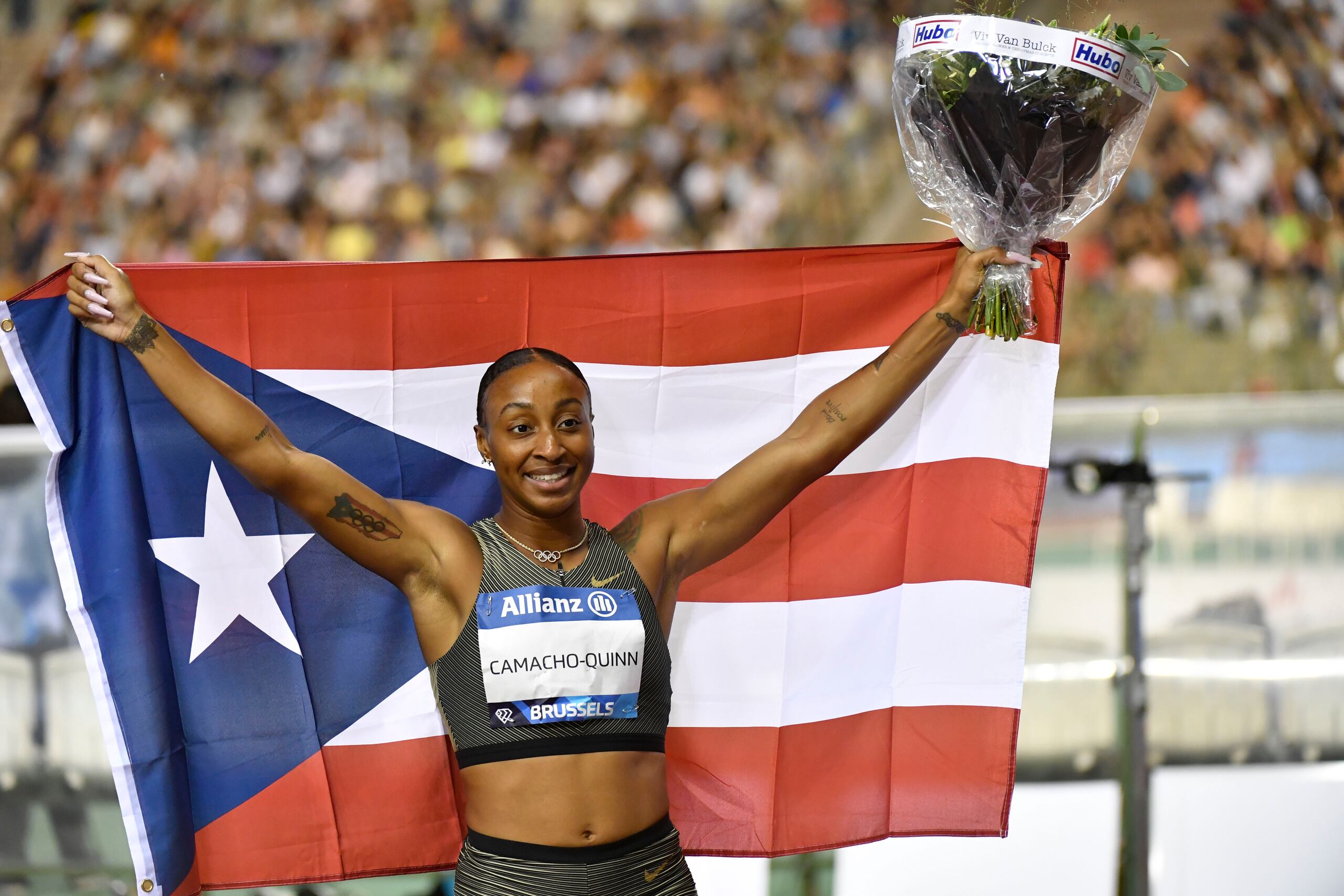 La mira de jasmine Camacho-Quinn está puesta en el Mundial de Atletismo de Budapest, también en Hungría, que inicia el próximo 19 de agosto.
