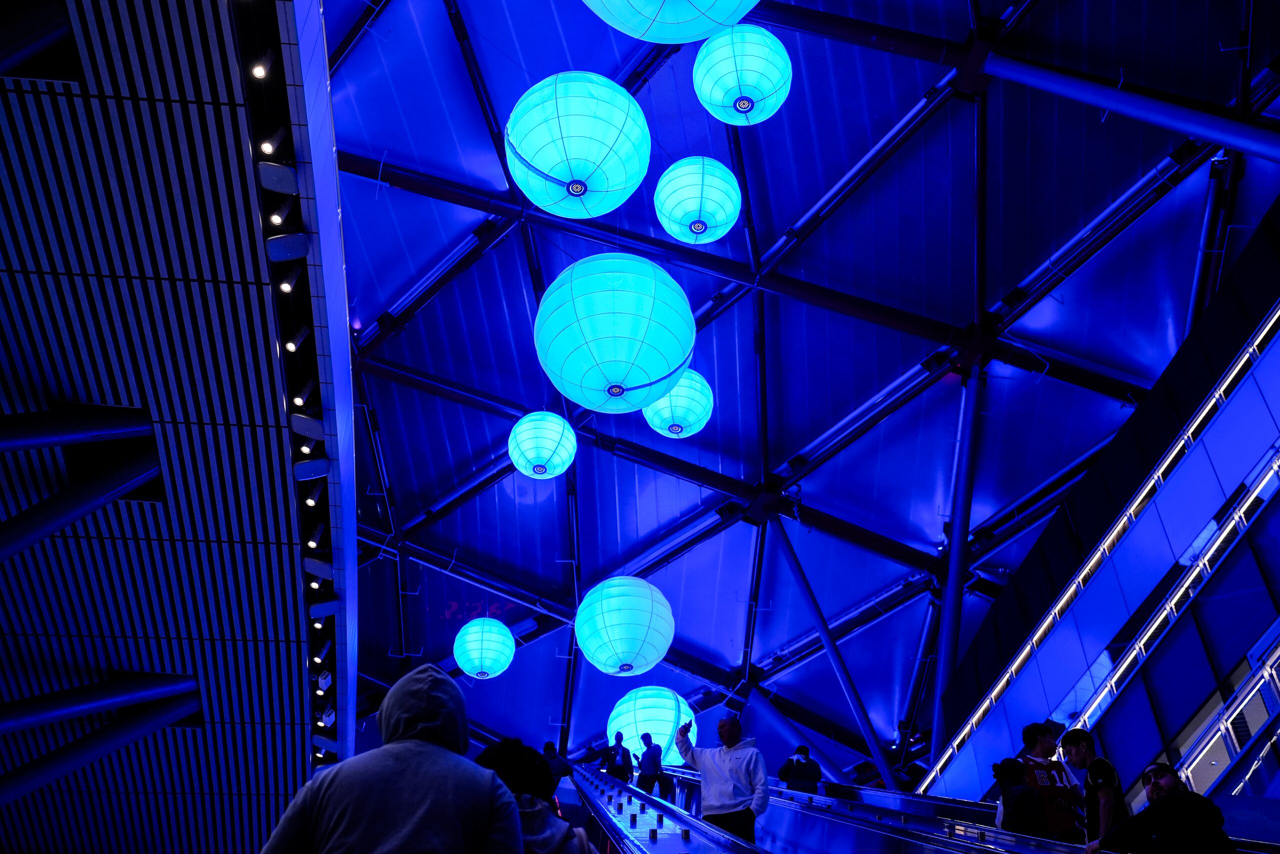 Esta es una de las vistas dentro del coliseo.