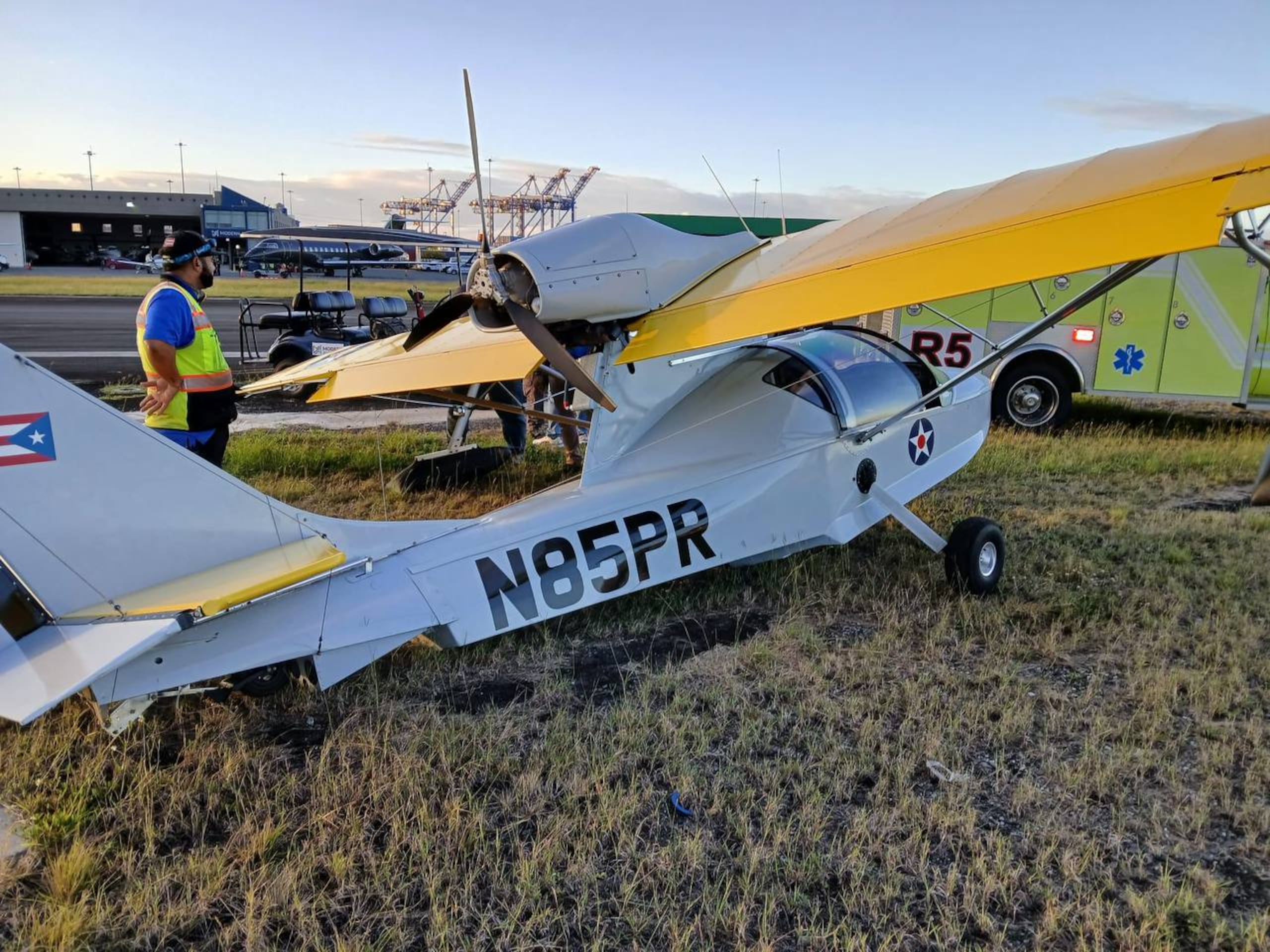 El avión accidentado fue un Searey con número de serie 1112.