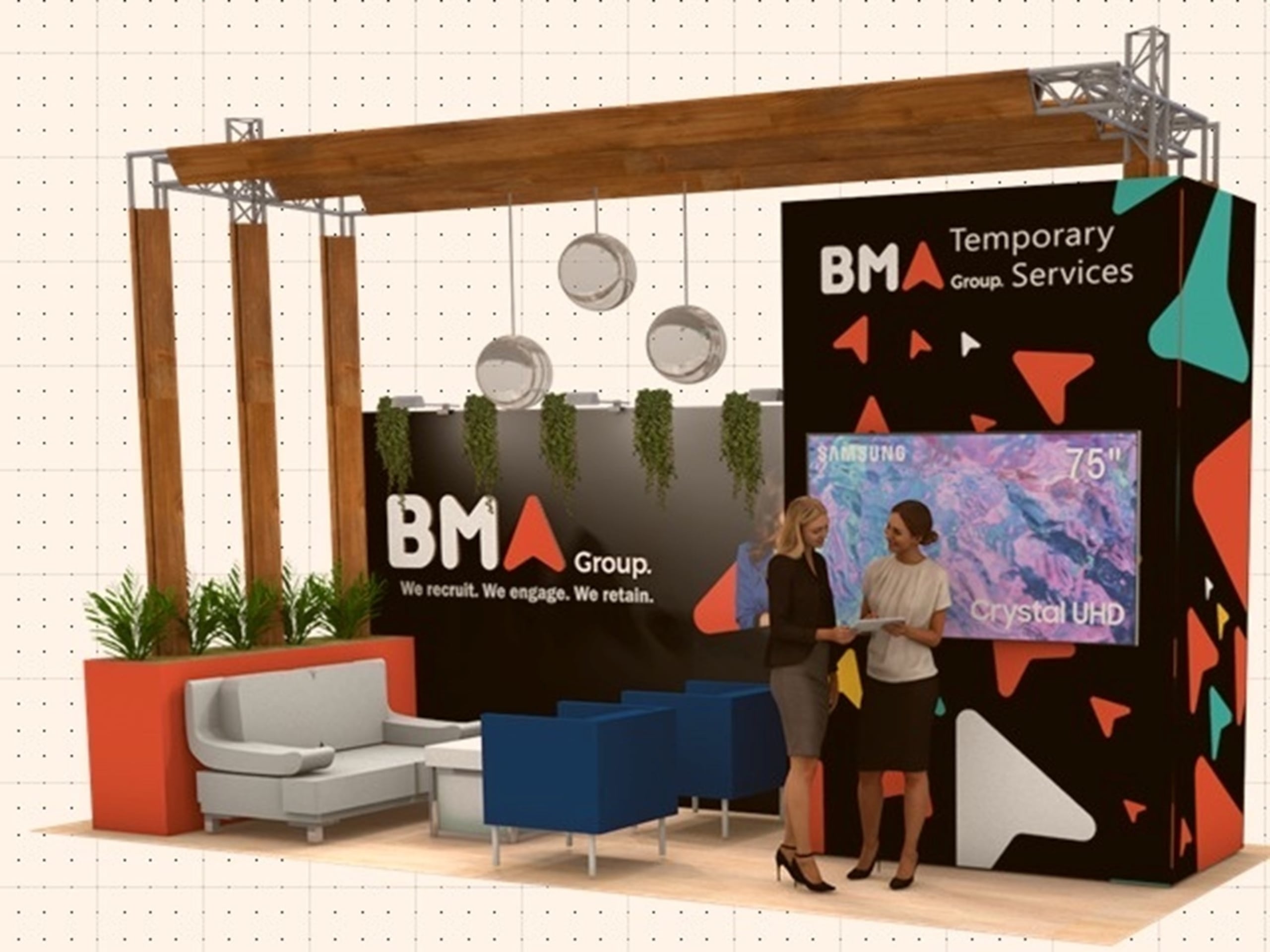 Fundada en 1997 como una firma de reclutamiento profesional, BMA Group incorporó, en el año 2000, la división de servicio para empleados temporeros, convirtiéndose en la primera firma puertorriqueña de reclutamiento en ofrecer soluciones en Puerto Rico y Latinoamérica para el manejo de empleados de gerencia media y alta bajo el modelo de empleados temporeros.