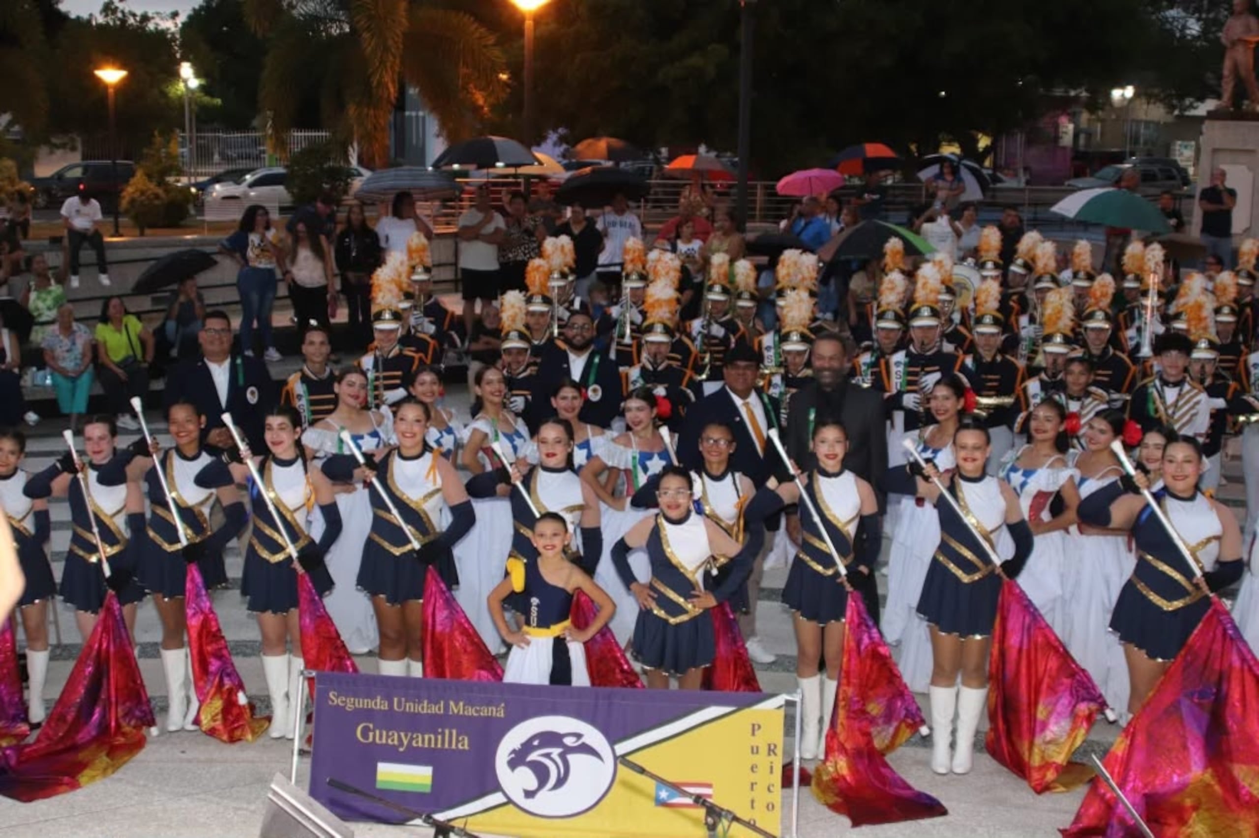 Banda SUM de la Escuela Segunda Unidad del barrio Macaná de Guayanilla.