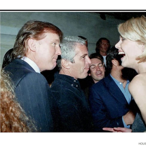 FOTOS: Publican nuevas imágenes de Trump asociadas al caso Epstein