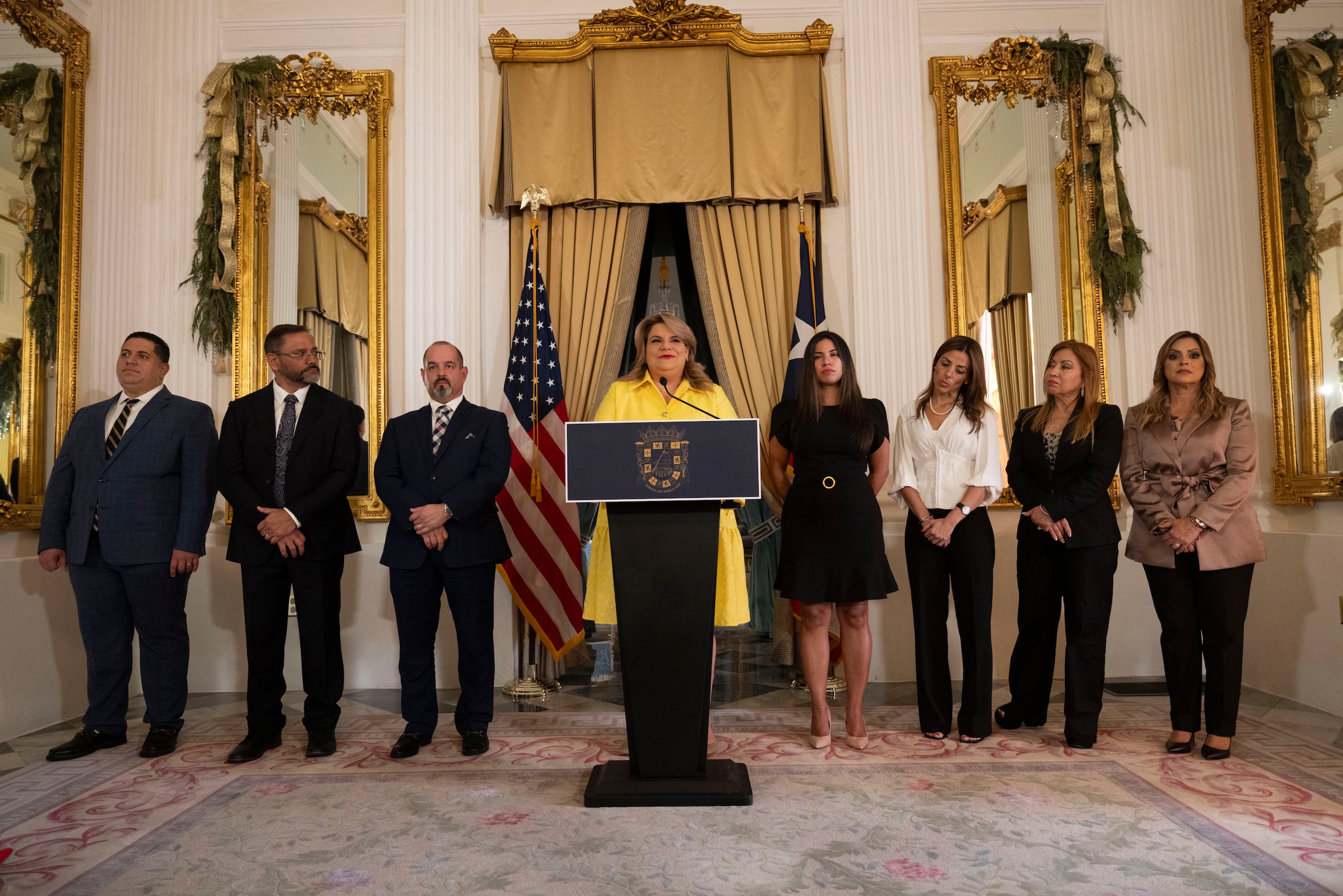 12 de enero de del 2025  – San Juan PR - González completó hoy los nombramientos de su gabinete constitucional.