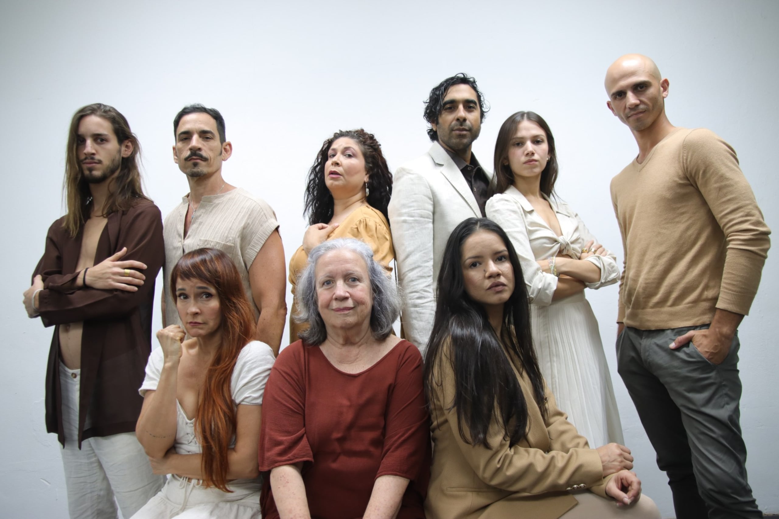 La pieza une en su elenco a una representación de talentos jóvenes con otros de amplia trayectoria artística.
