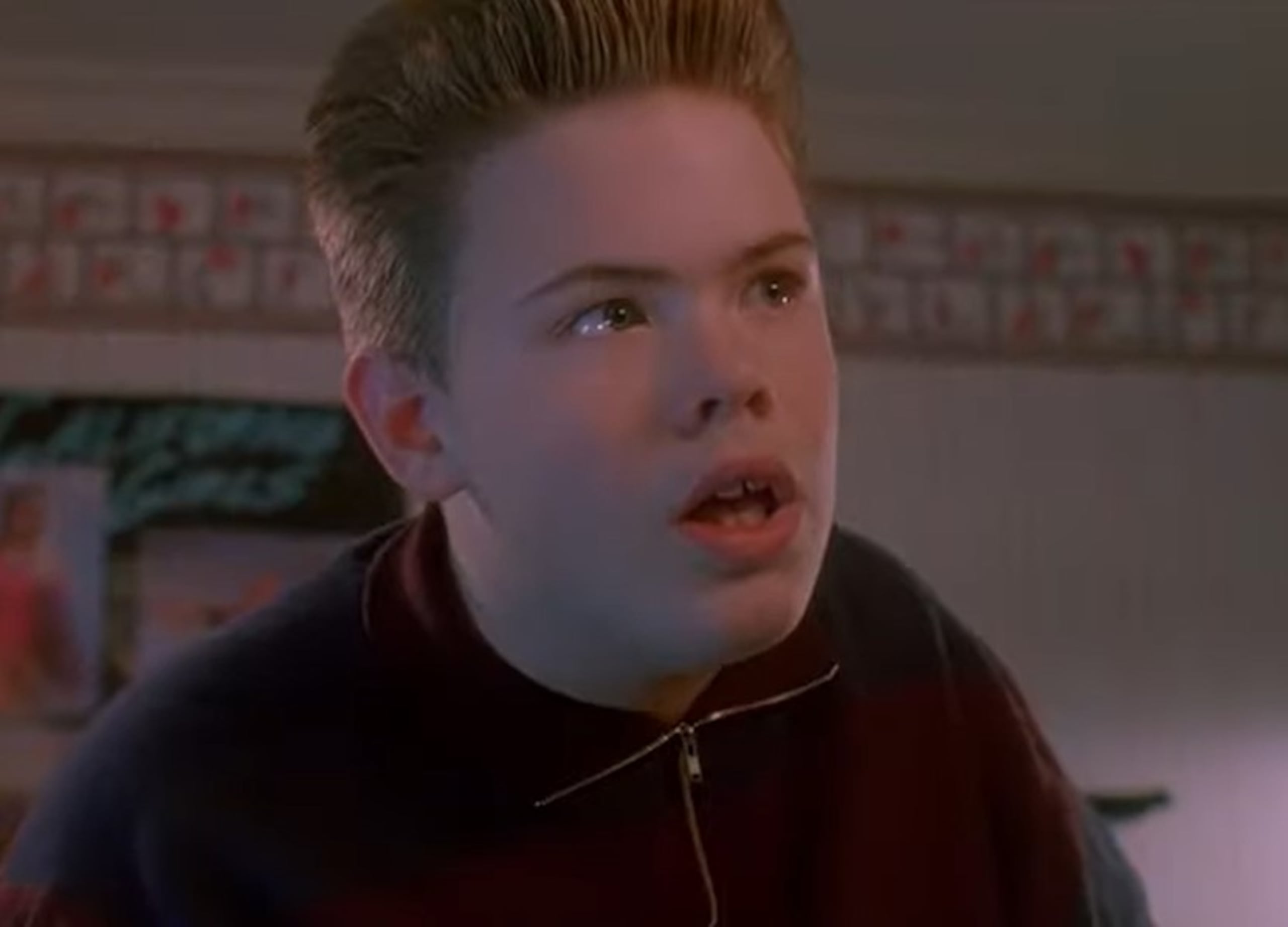 Devin Ratray en su personaje de “Buzz” en la cinta “Home Alone”.