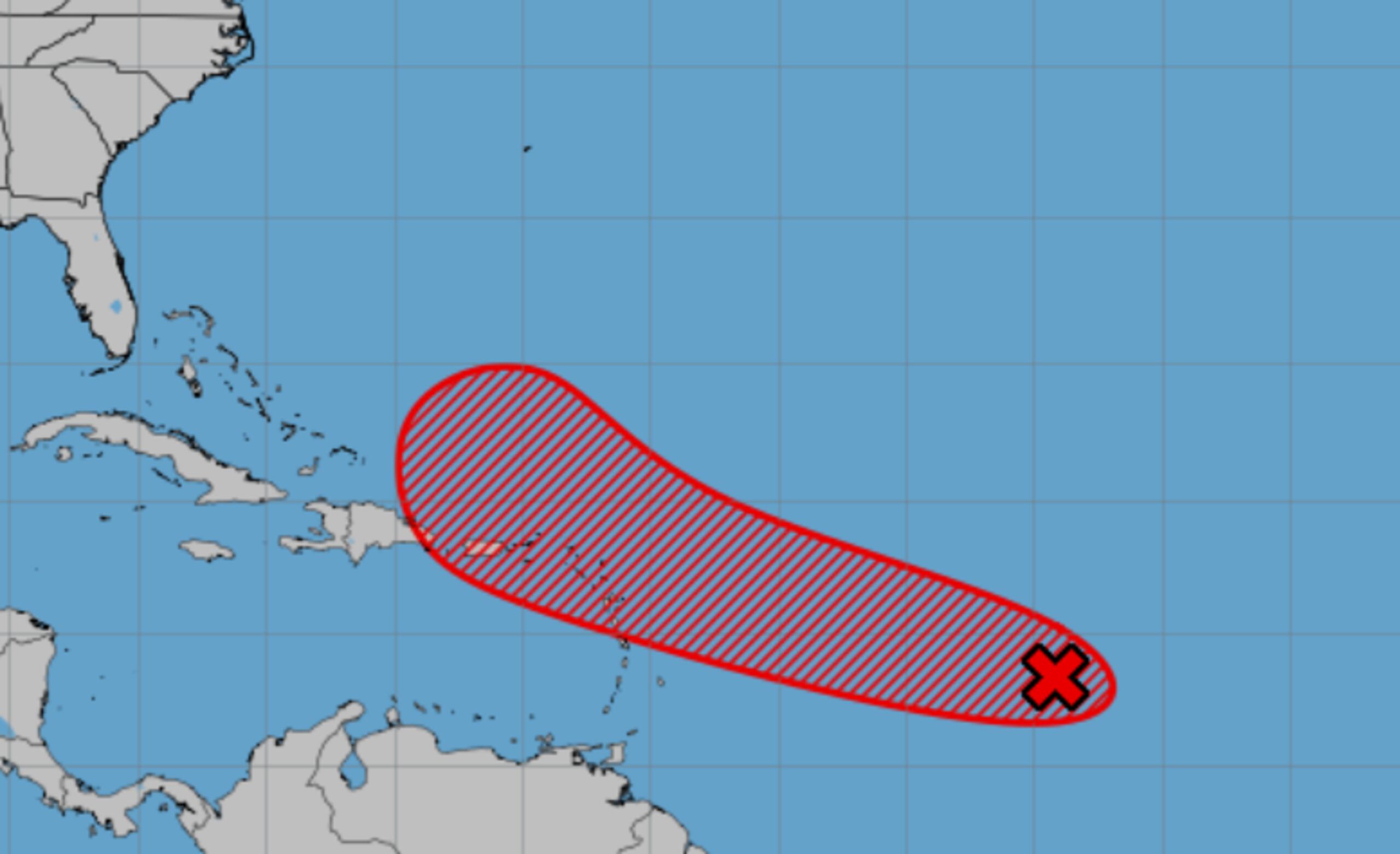 Este sistema podría dejar mucha lluvia en Puerto Rico.