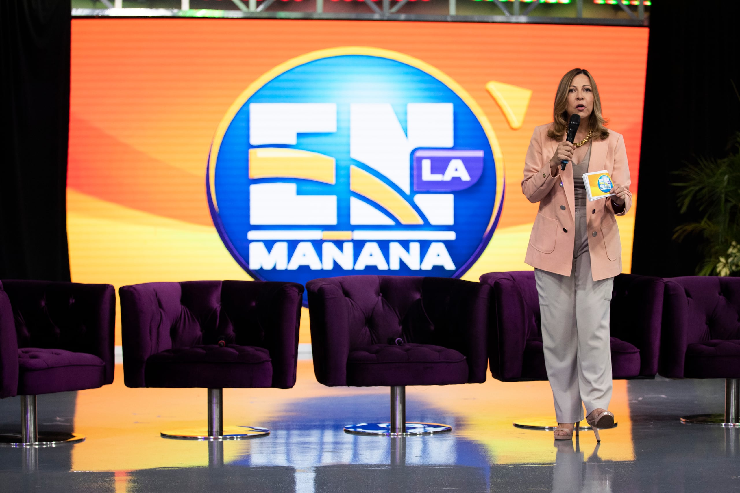 "En la mañana" era producido por la también actriz.