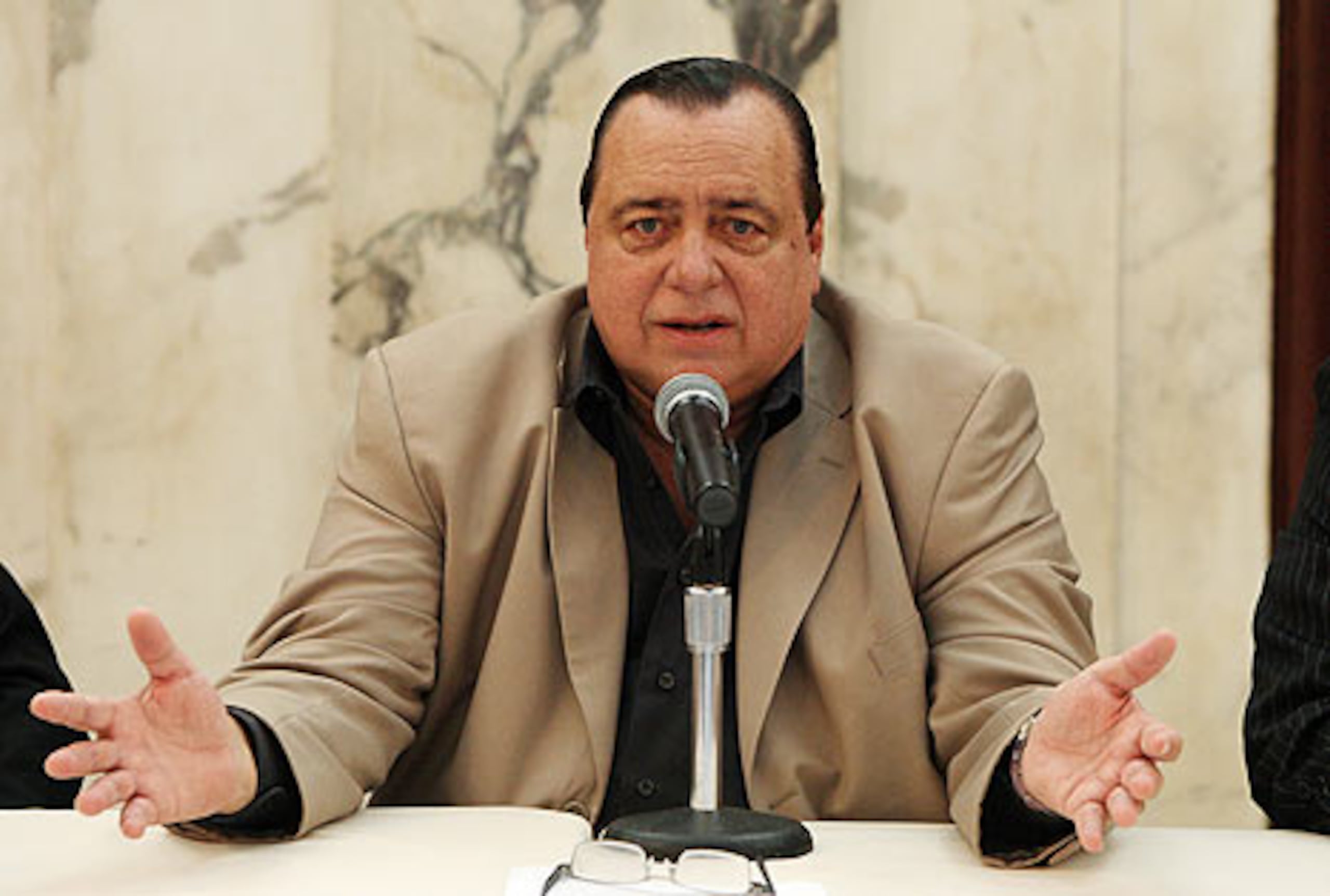 Raschke dijo que no ha querido ver las fotos de Arango. (Primera Hora/Andre Kang)