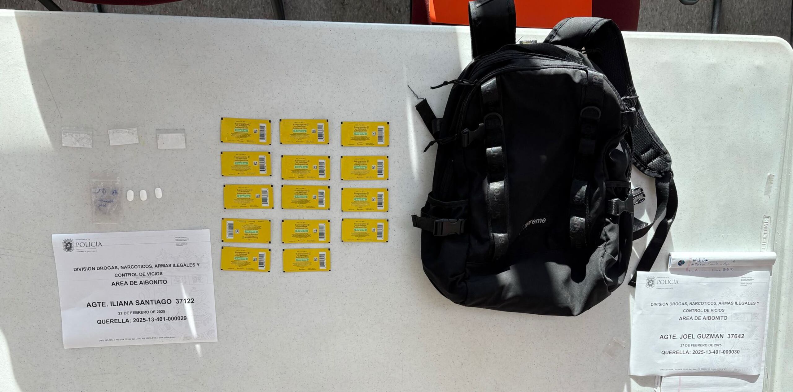 Ocupado a un adolescente que fue arrestado por la presunta venta y distribución de drogas en Aibonito.