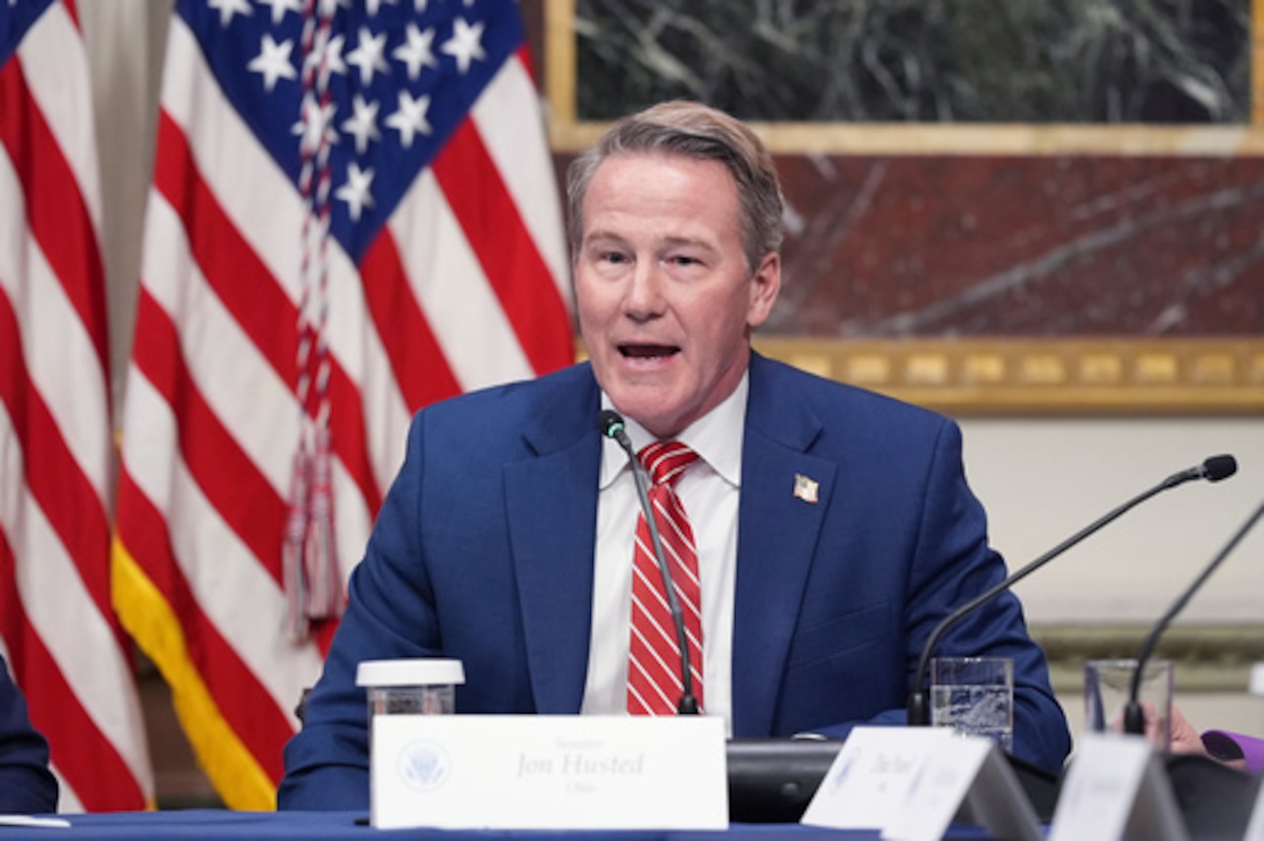 El senador Jon Husted, republicano de Ohio.