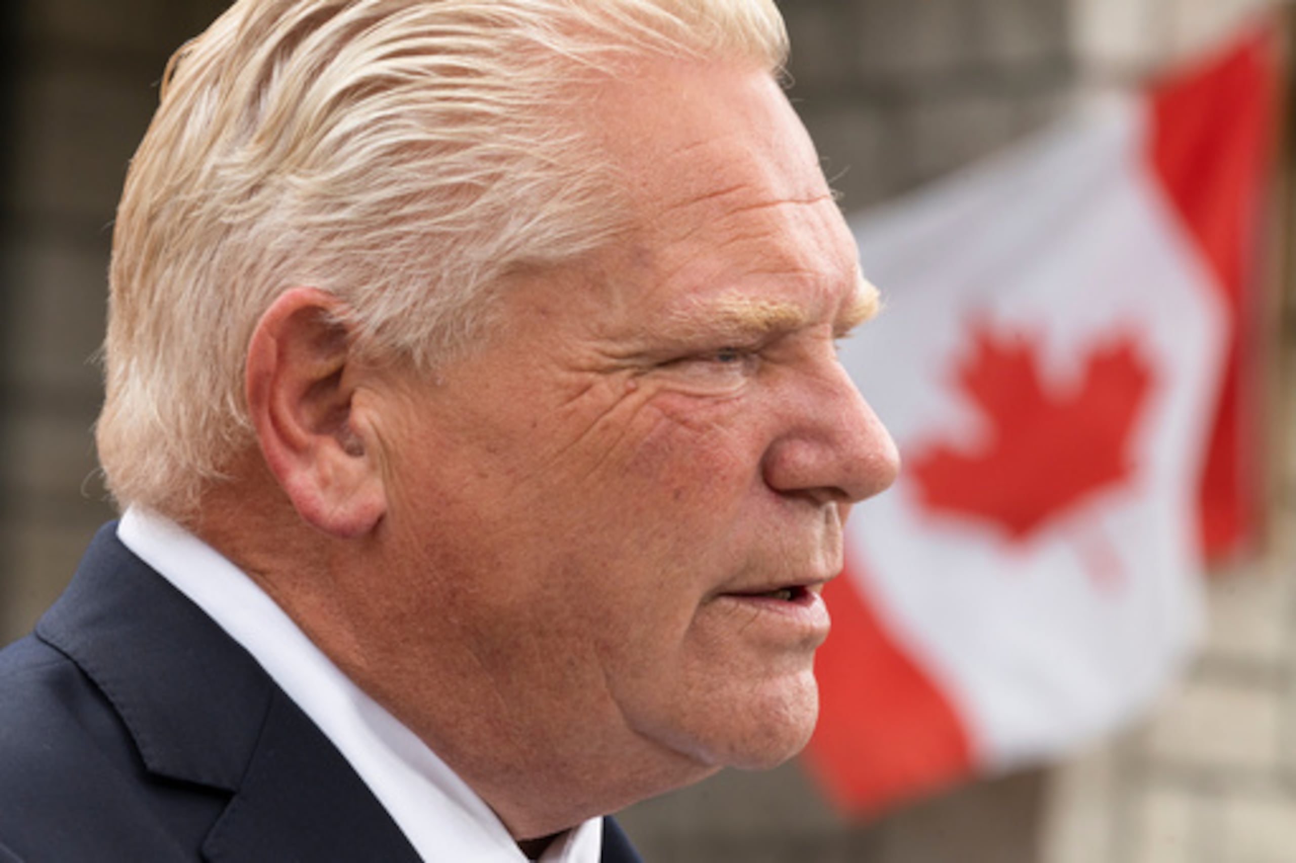 El presidente del Gobierno de Ontario, Doug Ford.