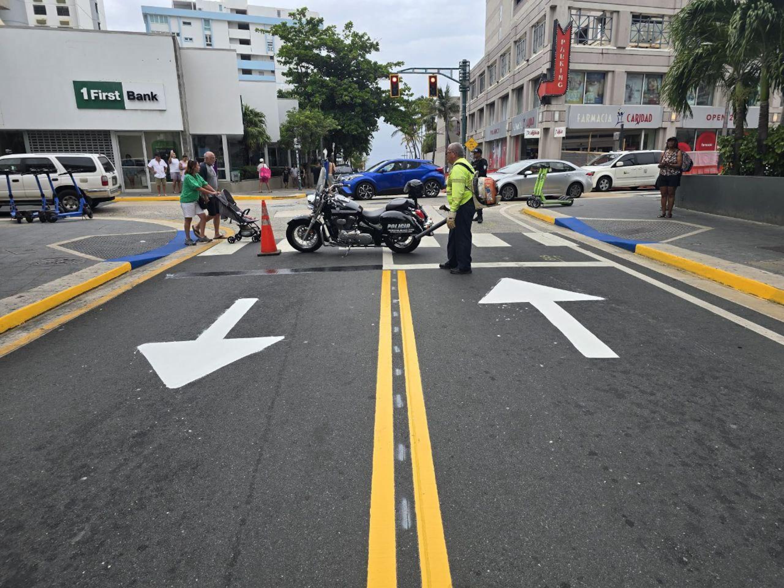 Desde el 25 de junio, entró en vigor un cambio direccional con carácter experimental en la calle Condado, en el tramo comprendido entre las avenidas Ashford y Magdalena.