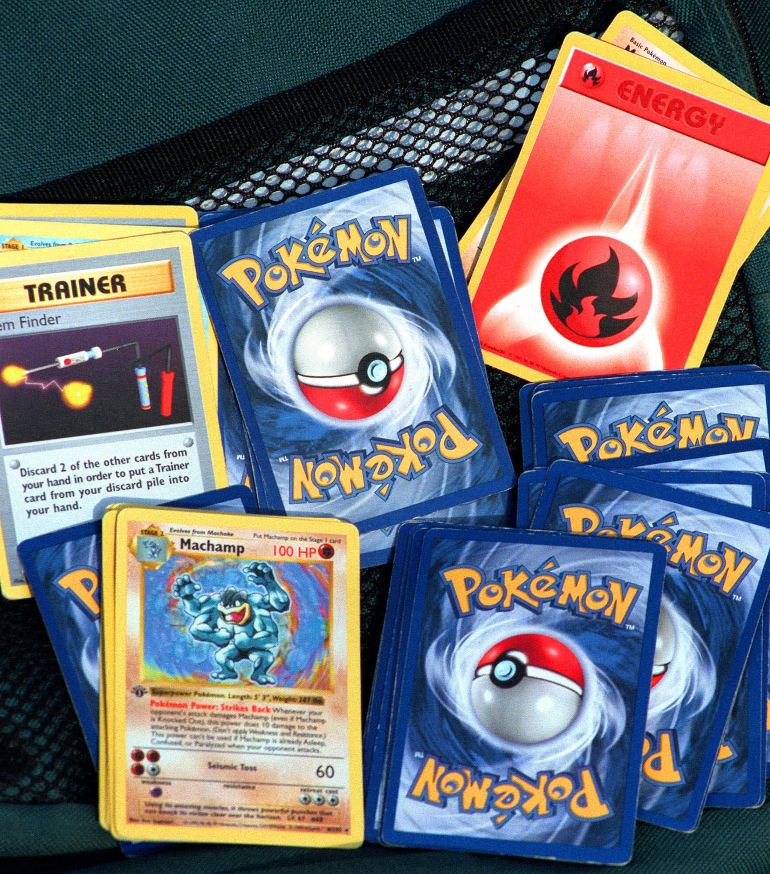 Cartas de colección de Pokémon. (Archivo / AP)