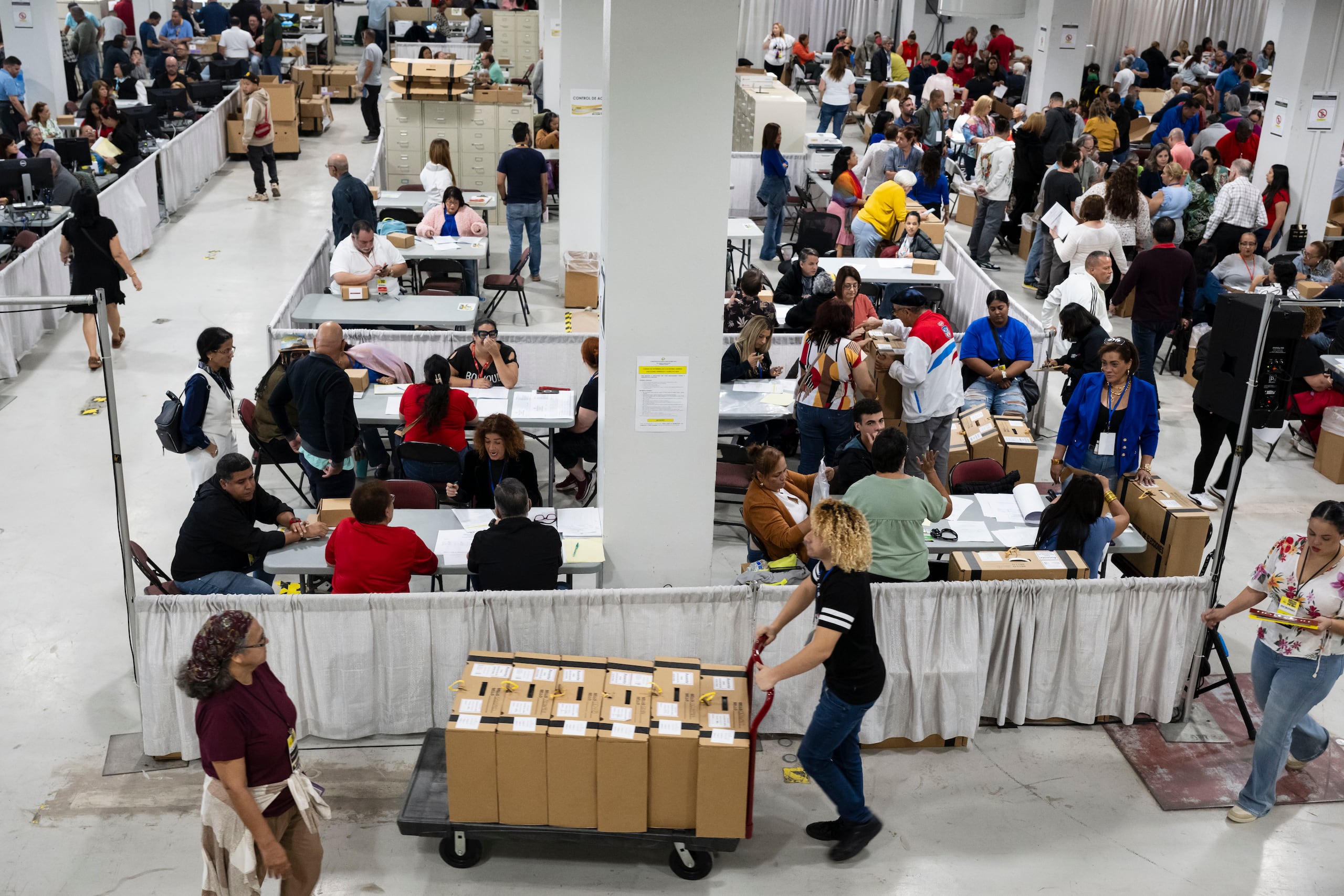 A cumplirse una semana del inicio del conteo, los trabajos siguen a paso de tortuga.