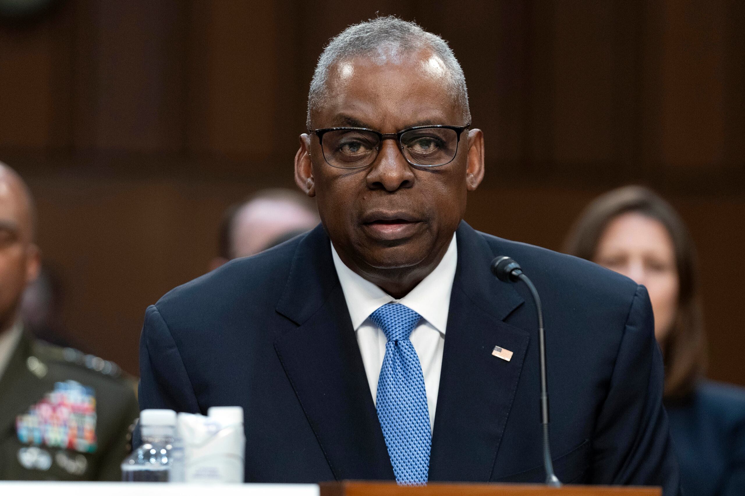 El secretario de Defensa de Estados Unidos, Lloyd Austin (AP Foto/Jose Luis Magana)