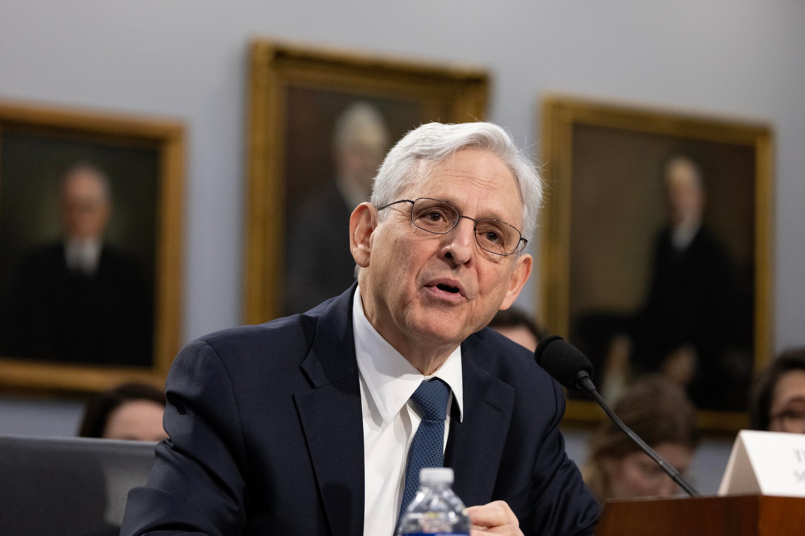 Fotografía de archivo del fiscal general de EE.UU., Merrick Garland. EFE/ Michael Reynolds