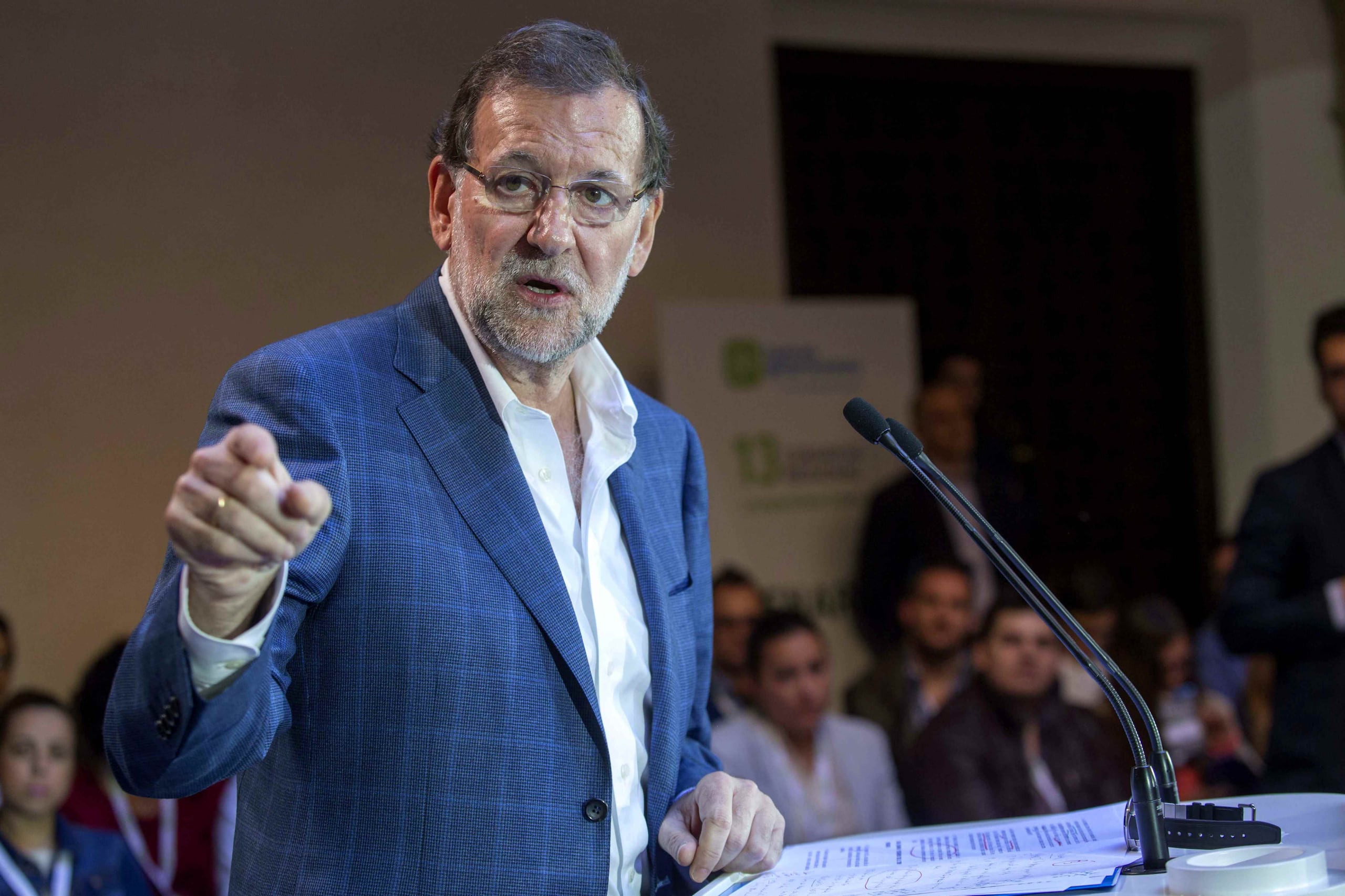 El presidente del Gobierno español, Mariano Rajoy.