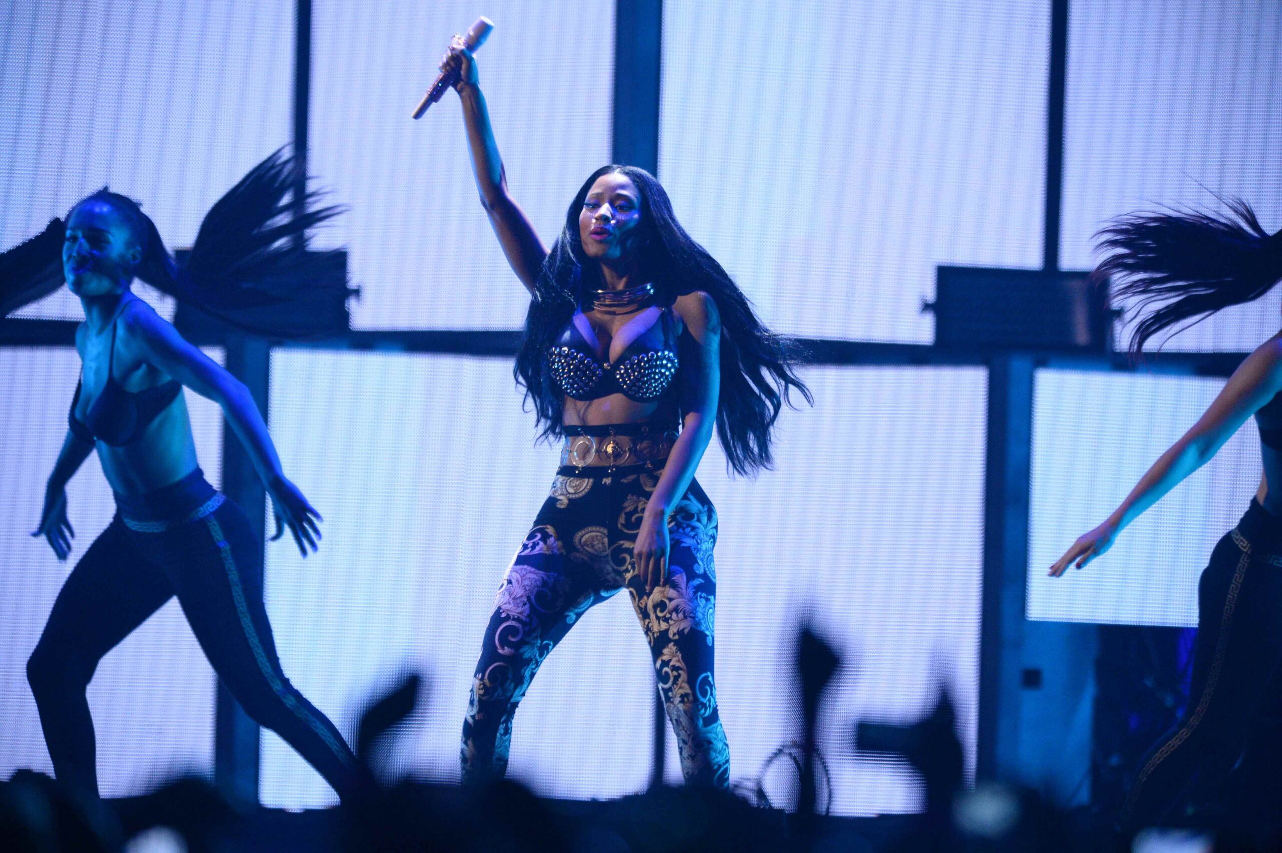 Nicki Minaj se encuentra en Filadelfia como parte de su gira musical. (AP)