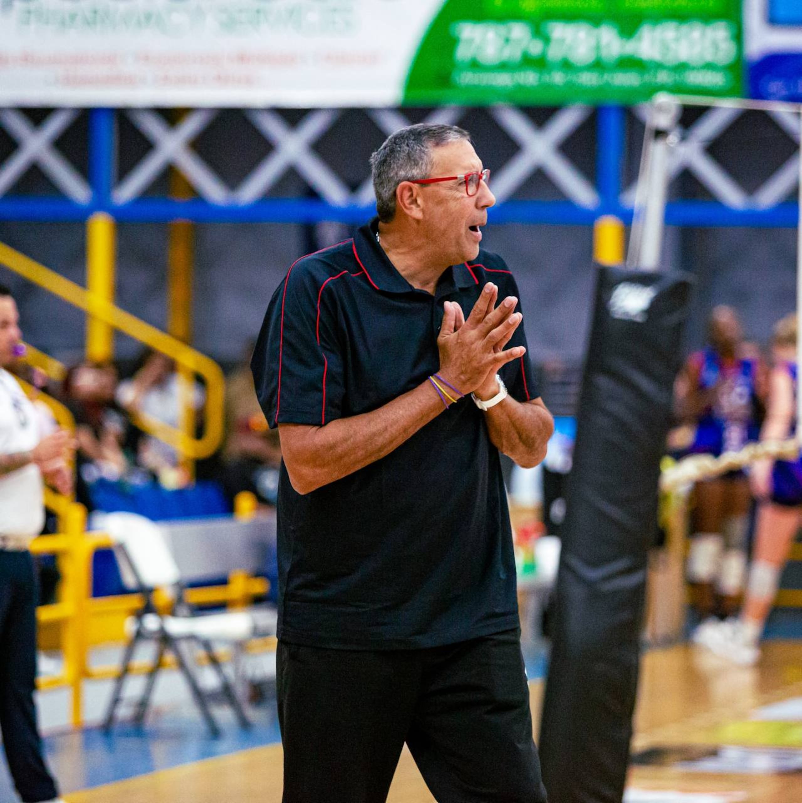 Luis 'Feñito' Rodríguez, dirigente de las Changas de Naranjito, está satisfecho con la confección del equipo.