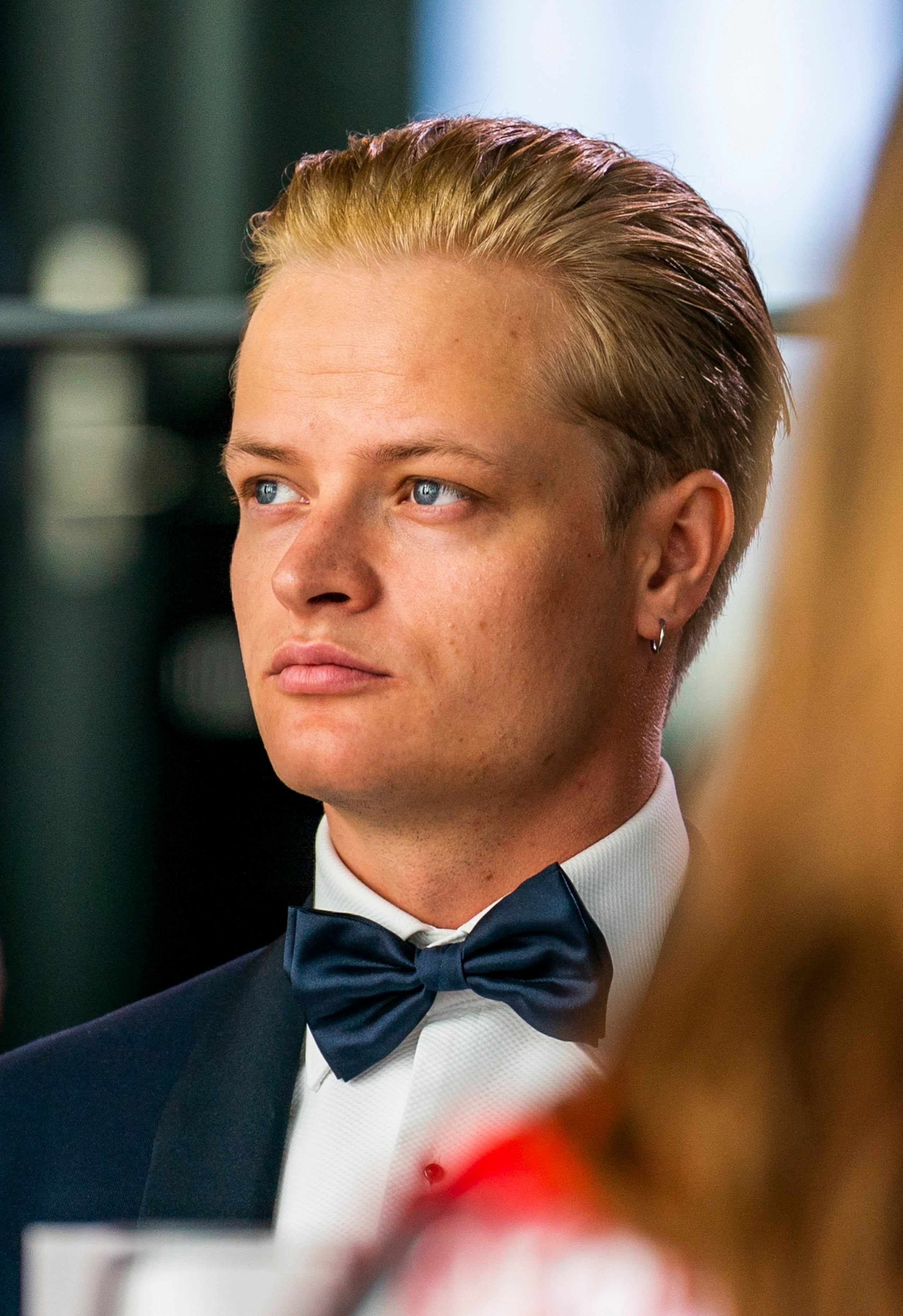 OSLO (Norway), 27/06/2025.- (FILE) - Marius Borg Hoiby attends a government's party event in Oslo, Norway, 16 June 2022 (reissued 27 June 2025). The son of the Norwegian Crown Princess Metta-Marit, Marius Borg Hoiby is accused of violent and sexual offenses, according to Police Attorney Andreas Kruszewski from the Oslo Police District who held a press conference with updates on 27 June 2025. The police have forwarded the case to the Oslo public prosecutor's office, which will now examine whether Hoiby should be charged. (Noruega) EFE/EPA/KHAKON MOSVOLD LARSEN NORWAY OUT