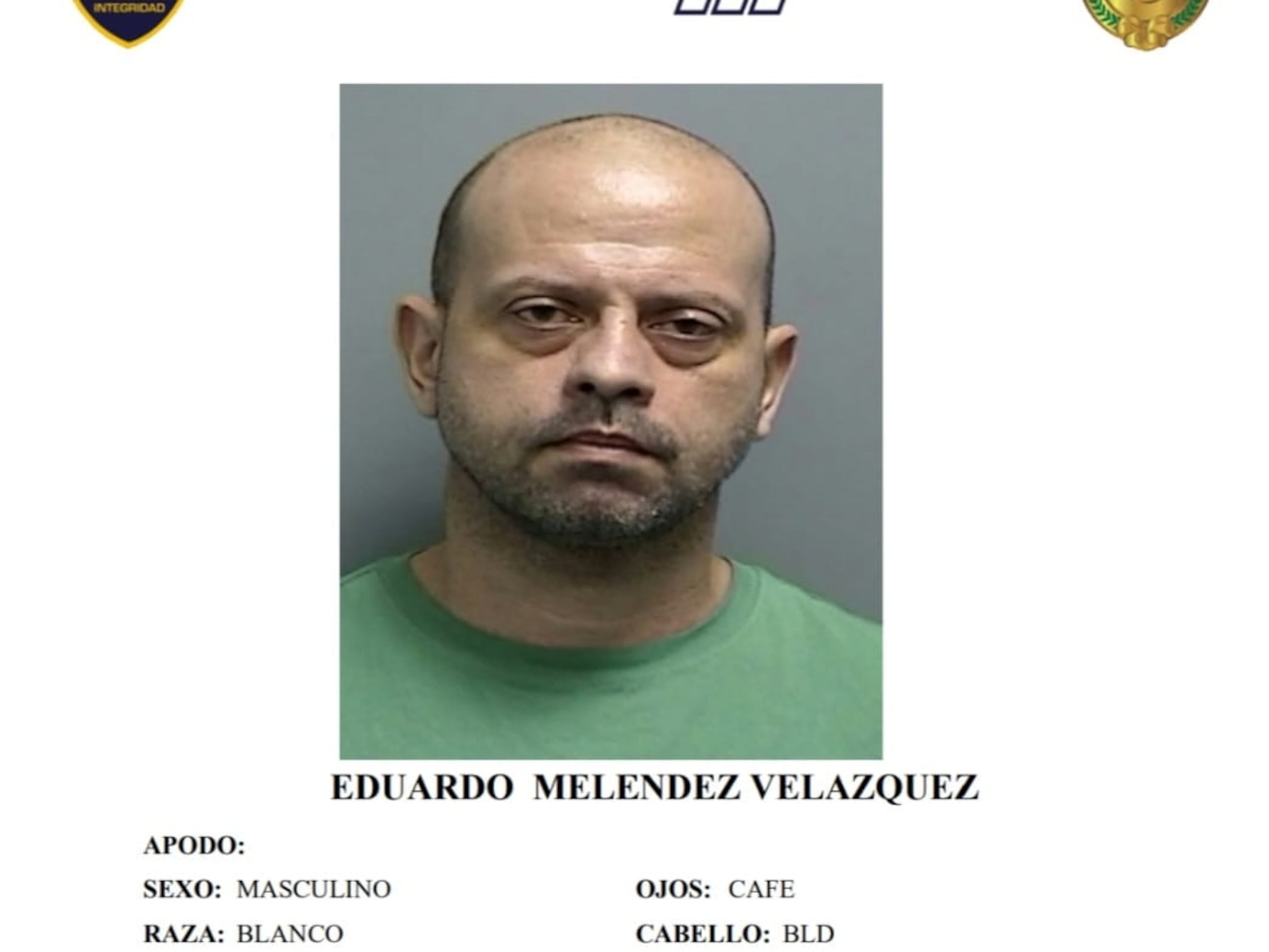 Eduardo Meléndez Velázquez, enfrenta cargos por el crimen de su vecino Robert Viqueira Ríos. (Archivo)