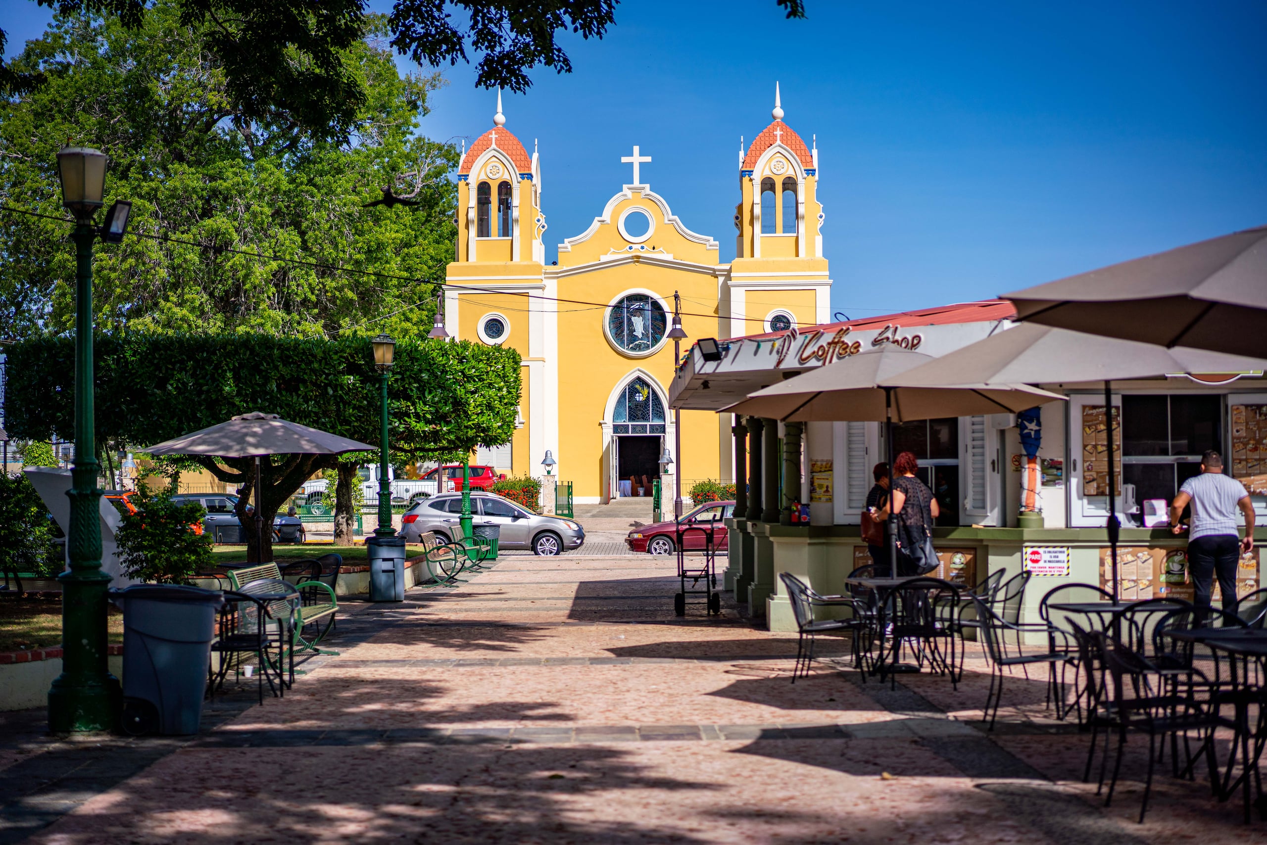 Plaza pública de Añasco.