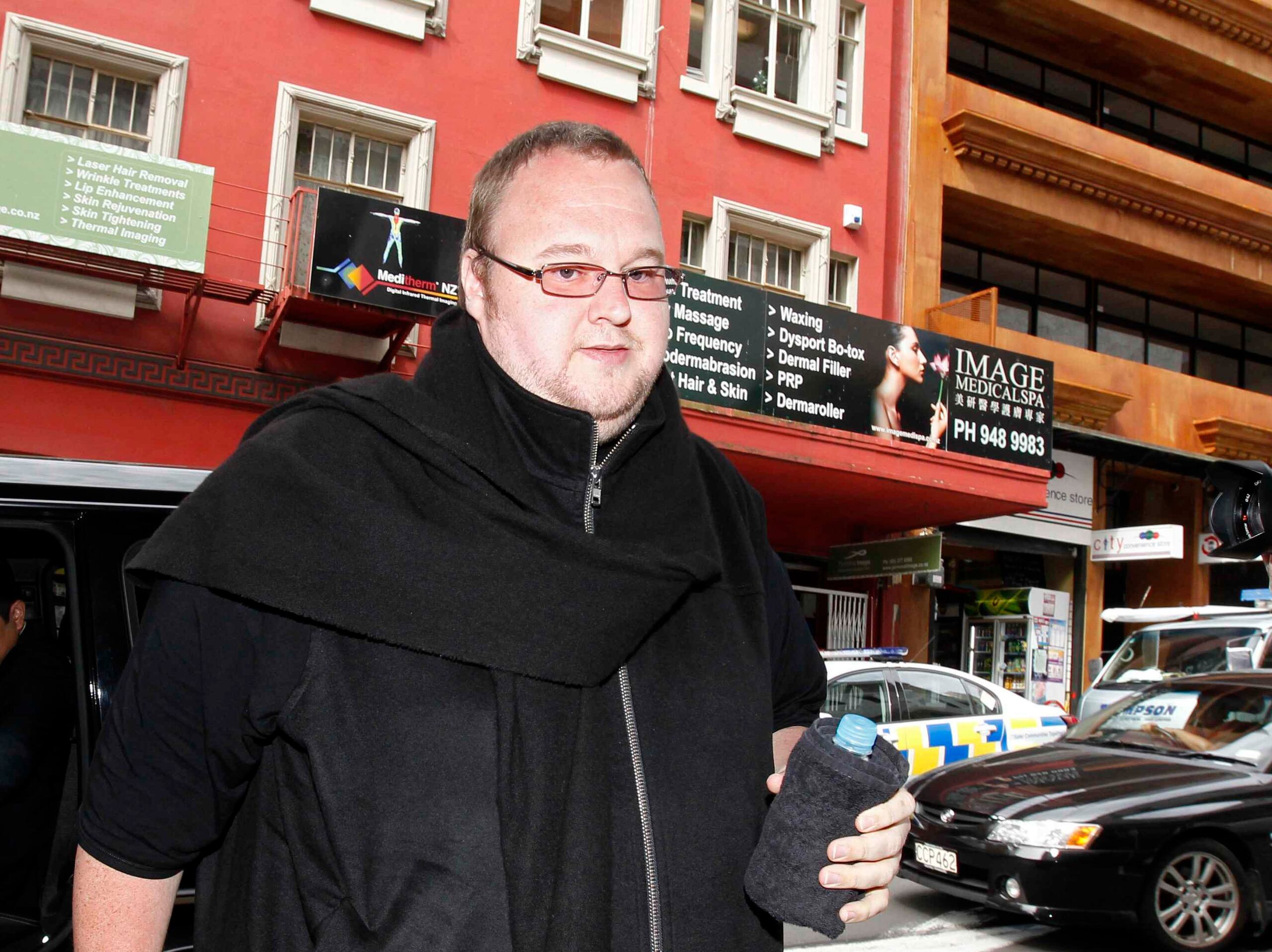 Dotcom, quien vive en Nueva Zelanda pero nació en Alemania como Kim Schmitz, no desea ser extraditado. (AP)