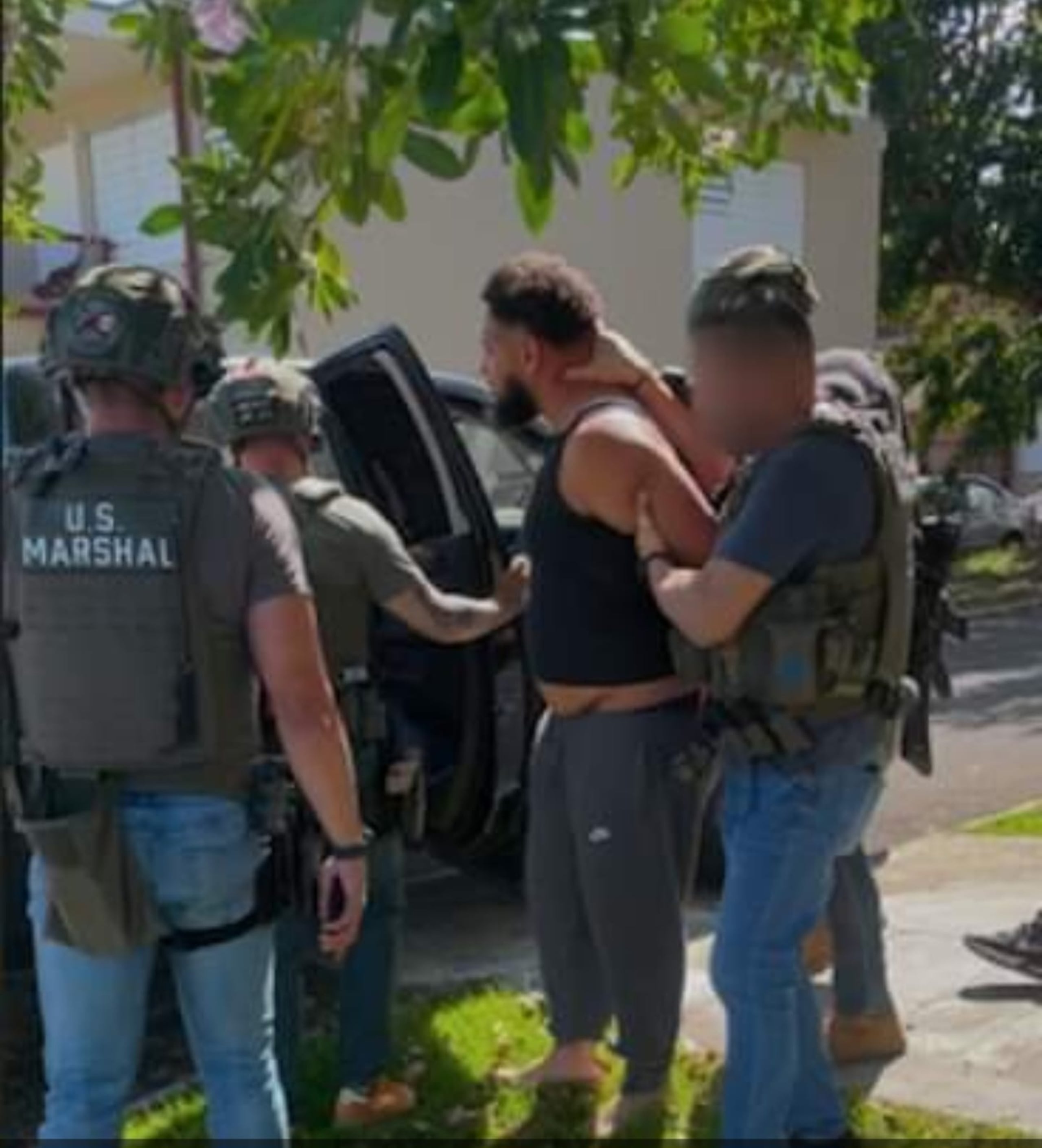 El arresto se produjo en el residencial Pedro Rosario de Fajardo.