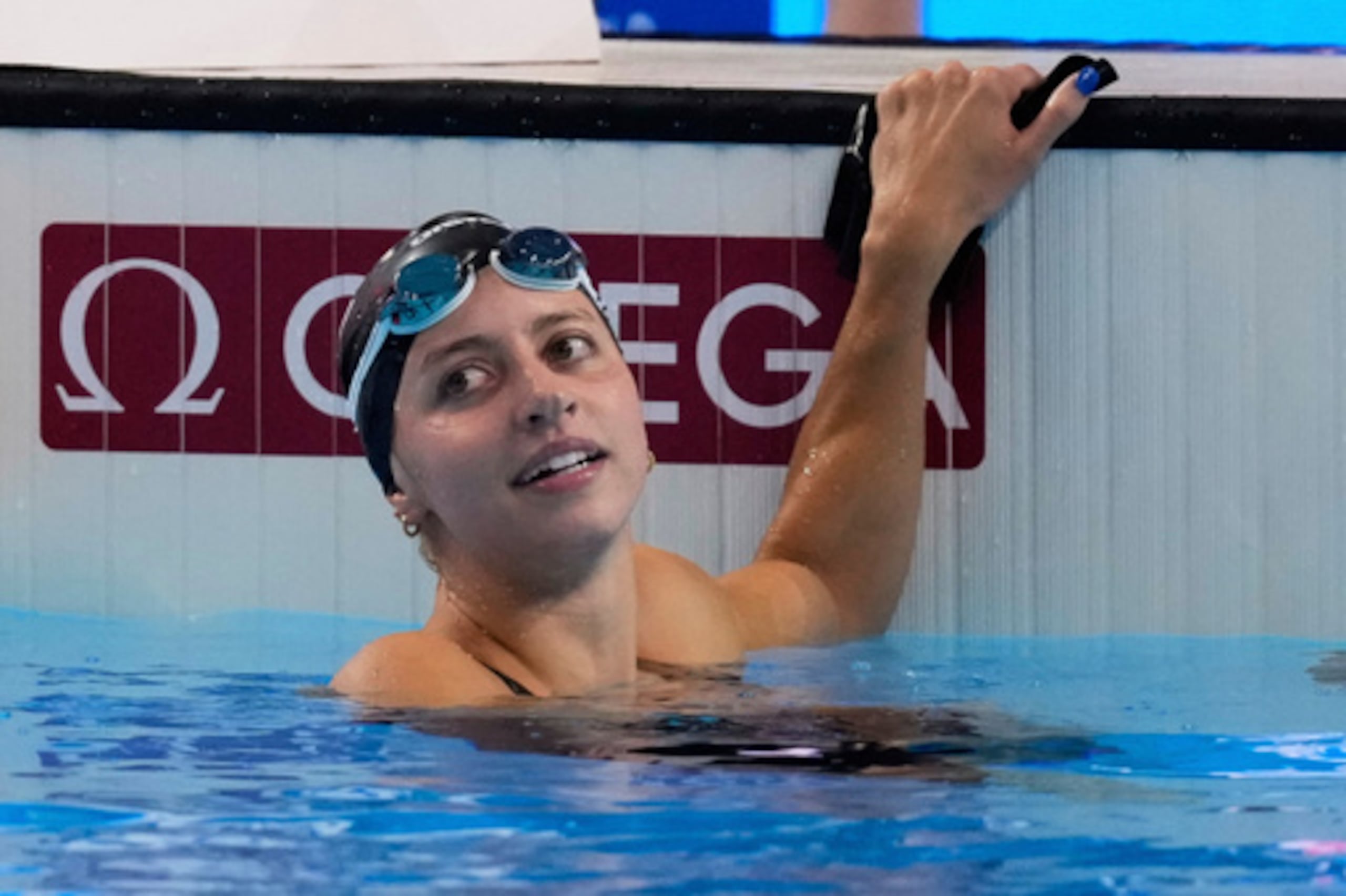 Kate Douglass es una nadadora de Estados Unidos.