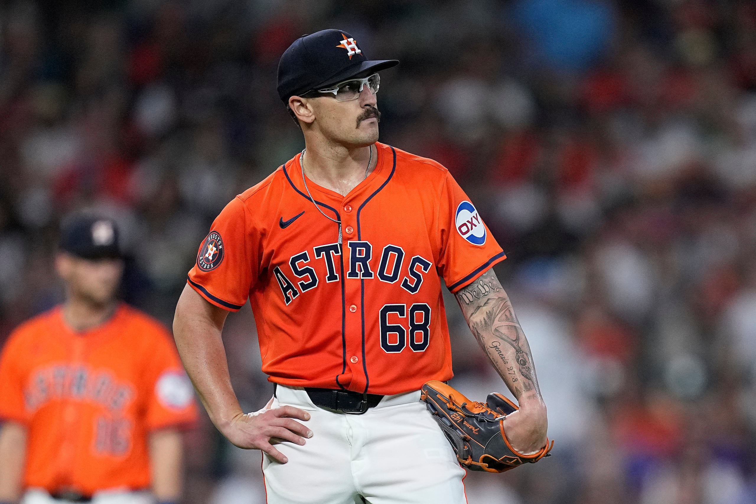El cuerpo monticular de los Astros tiene una efectividad colectiva de 5.35.
