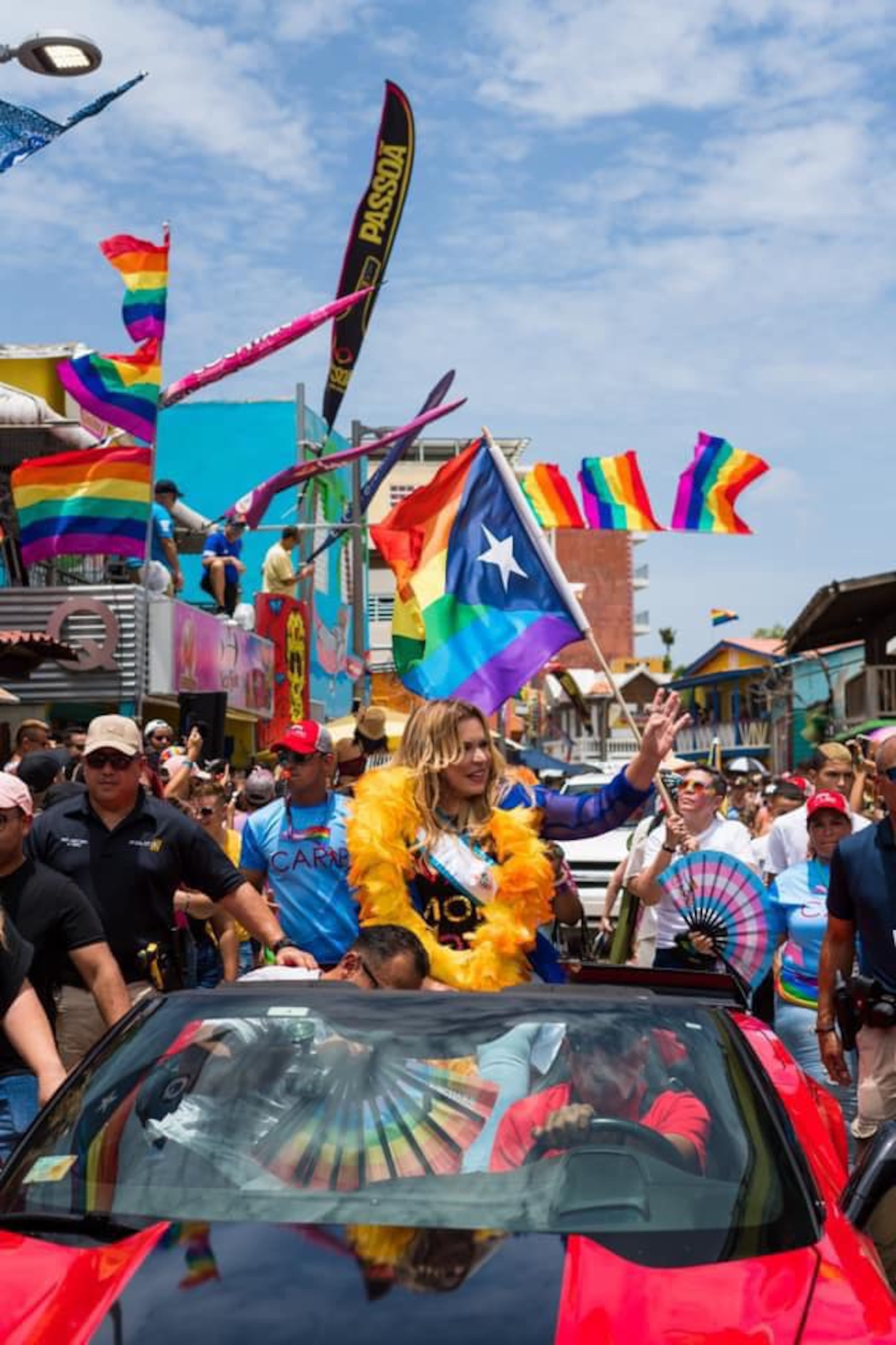 En el 2019, la cantante Ednita Nazario fue la Madrina de la parada del Orgullo Boquerón.