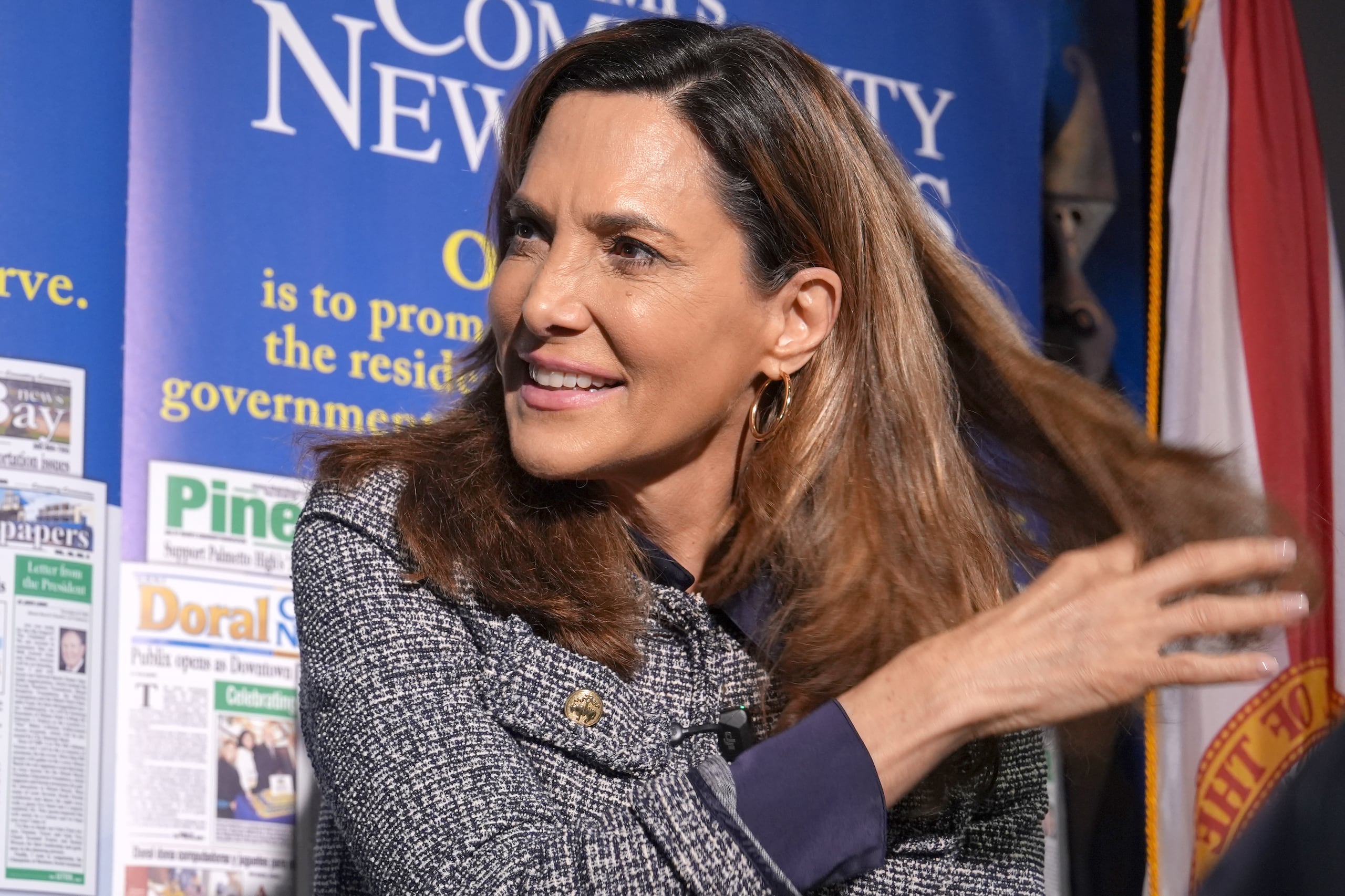 La congresista republicana por Florida, María Elvira Salazar.