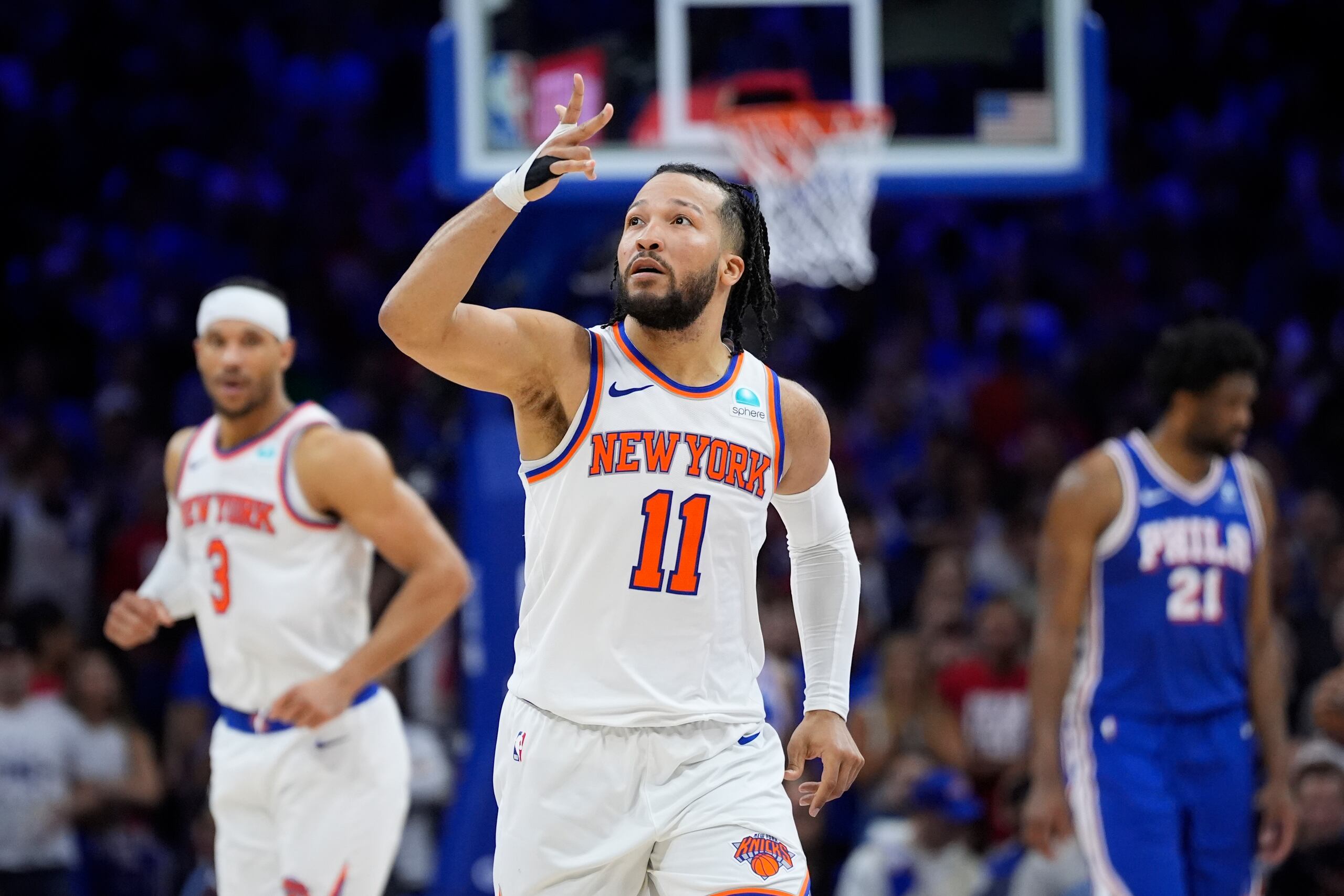 Jalen Brunson intentará a ayudar a los Knicks a tomar ventaja 2-0 de su serie ante Indiana hoy miércoles.