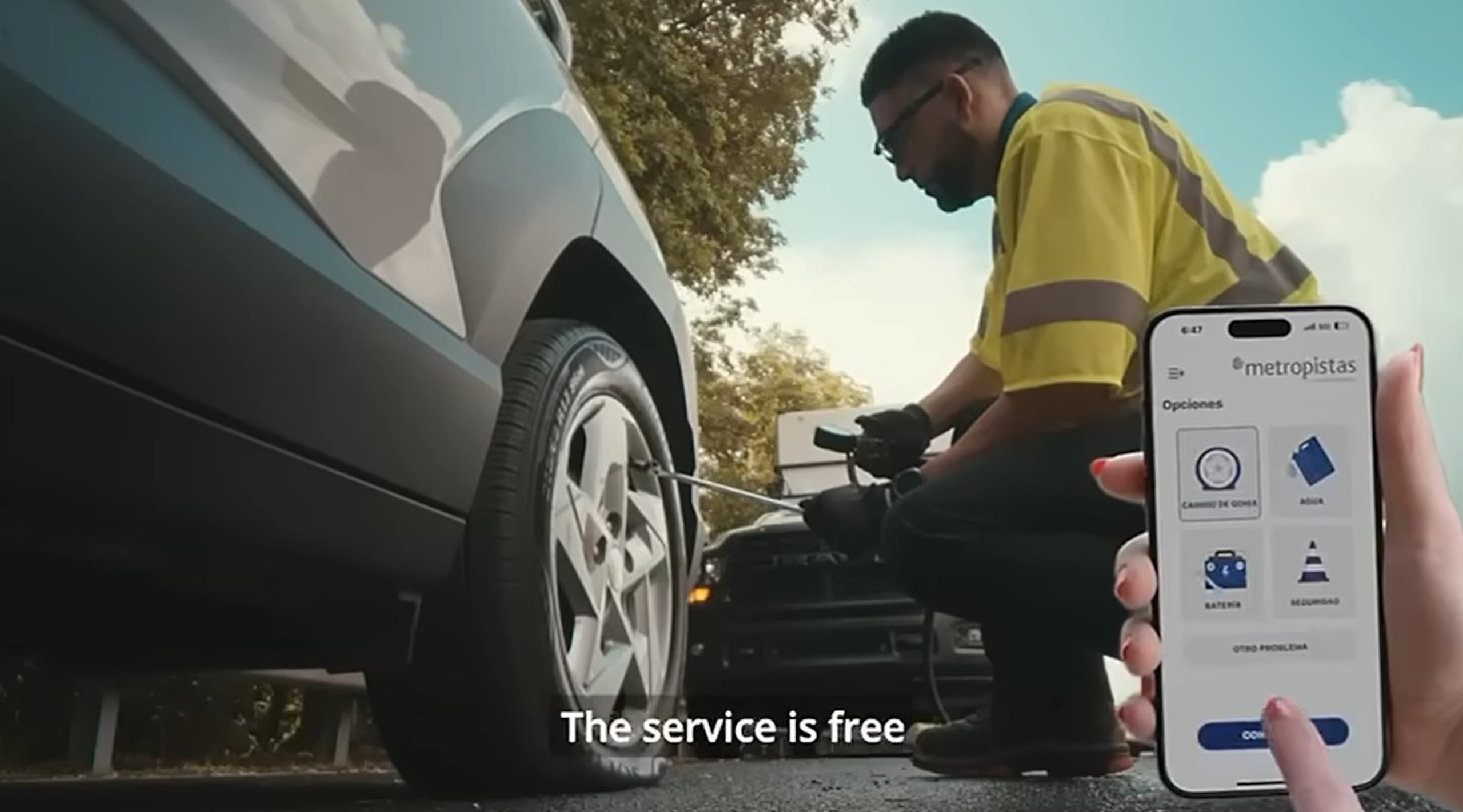 Con la app de Metropistas puedes solicitar asistencia 24/7, libre de costo, en cualquiera de las 7 autopistas de Metropistas: PR-5, PR-20, PR-22, PR-52, PR-53, PR-66 y el Puente Teodoro Moscoso. Disponible en Apple Store y Google Play.