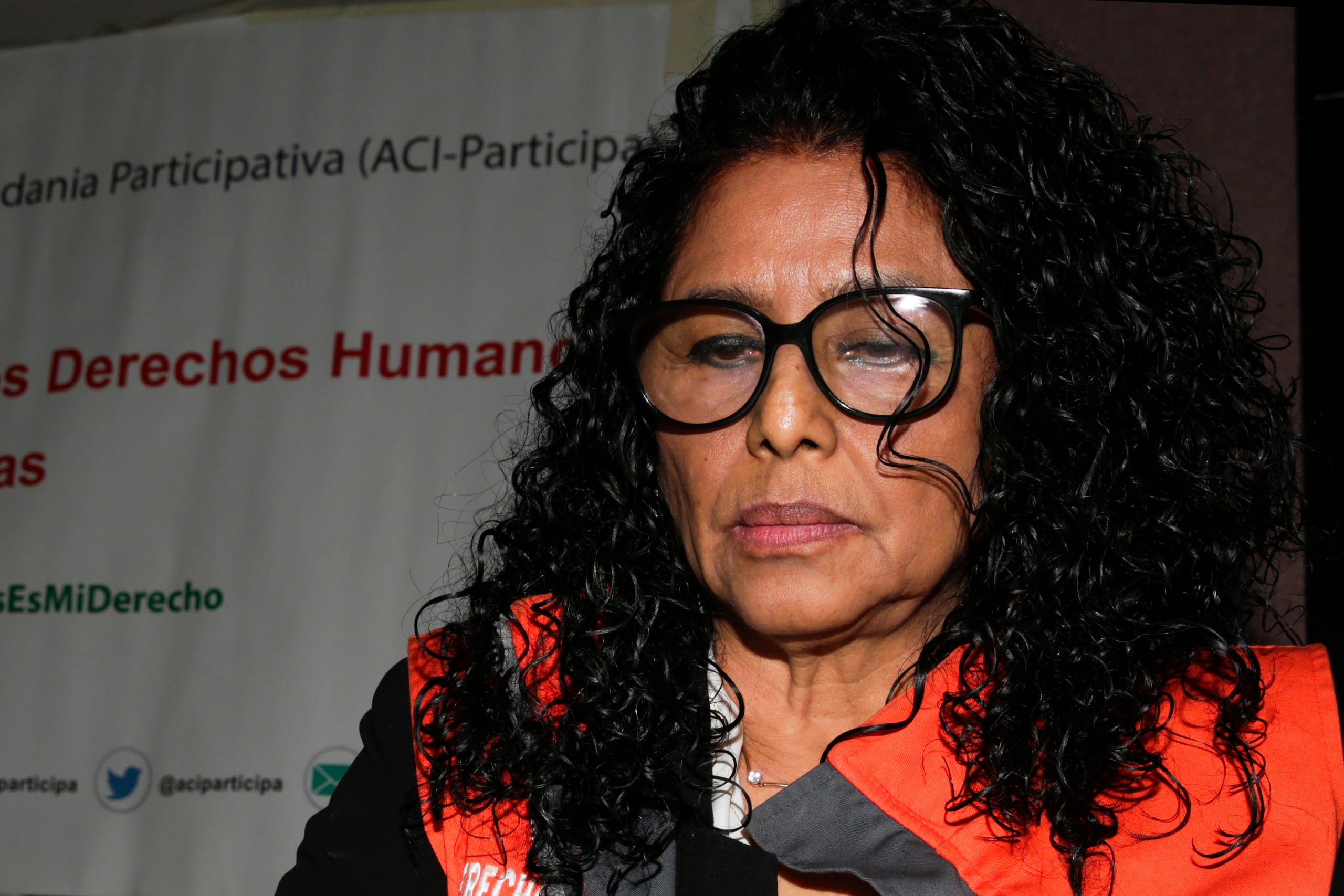 Castro subrayó que aunque en 2024 solo se registraron siete defensores asesinados, contra 24 en 2023, "el año pasado pudimos ver un número bastante elevado de mujeres asesinadas, de niños y niñas desaparecidas".