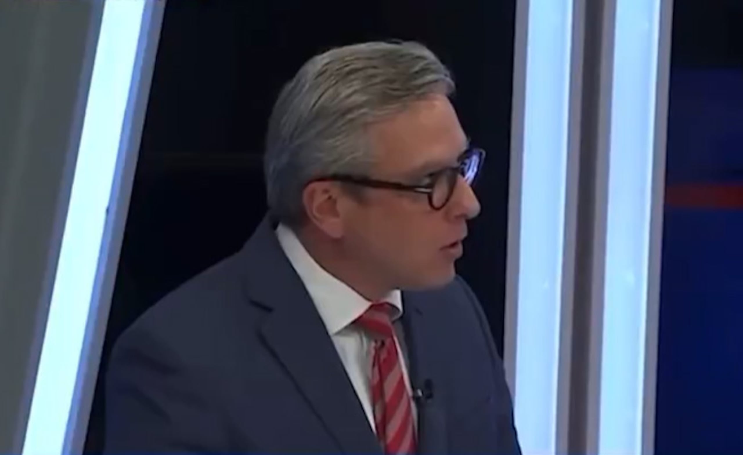 Alejandro García Padilla en el programa Primera pregunta (Telemundo)