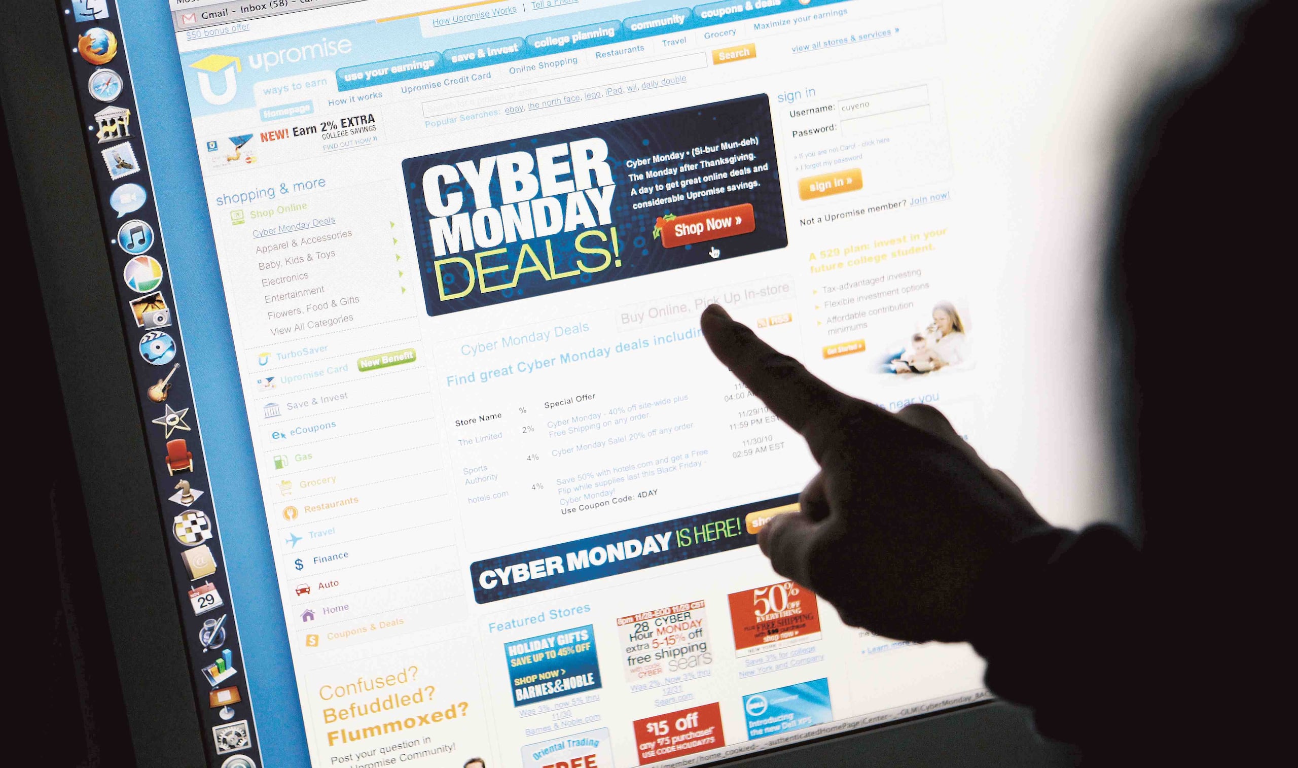 Las búsquedas de Cyber Monday en Puerto Rico incrementaron en un 53% el año pasado. (AP)