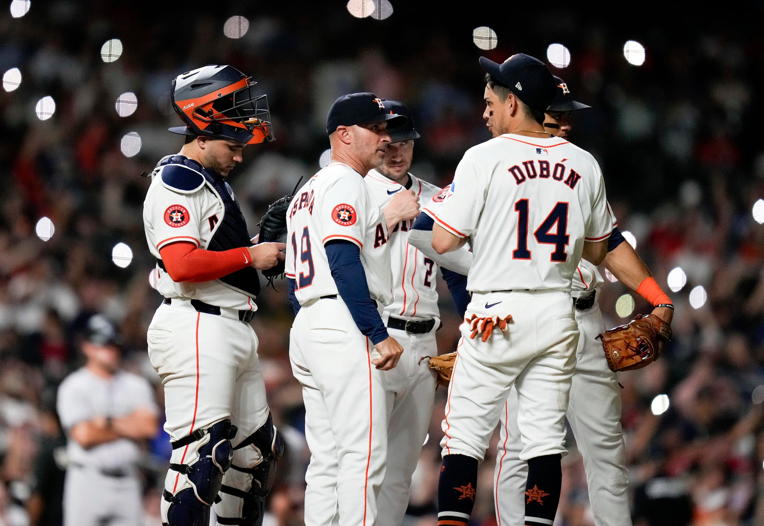 Josué Espada (19) y los Astros han pasado por mucho en los primeros 80 juegos y comienzan a salir a flote.