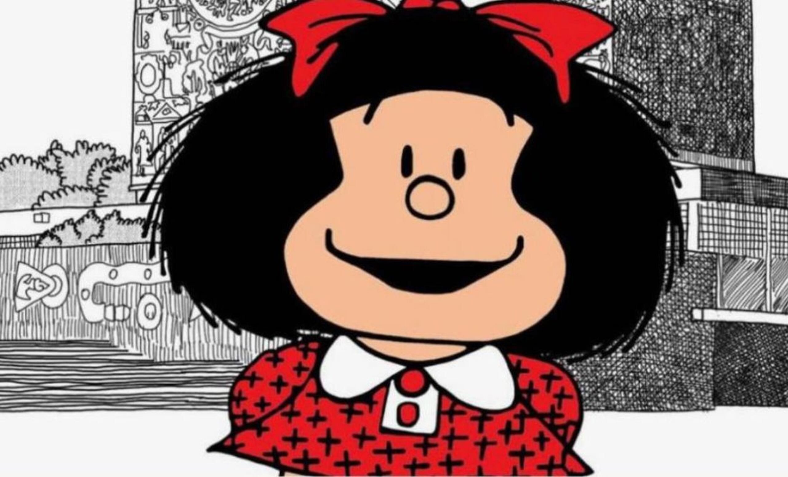 Mafalda fue creada por el caricaturista argentino Quino.