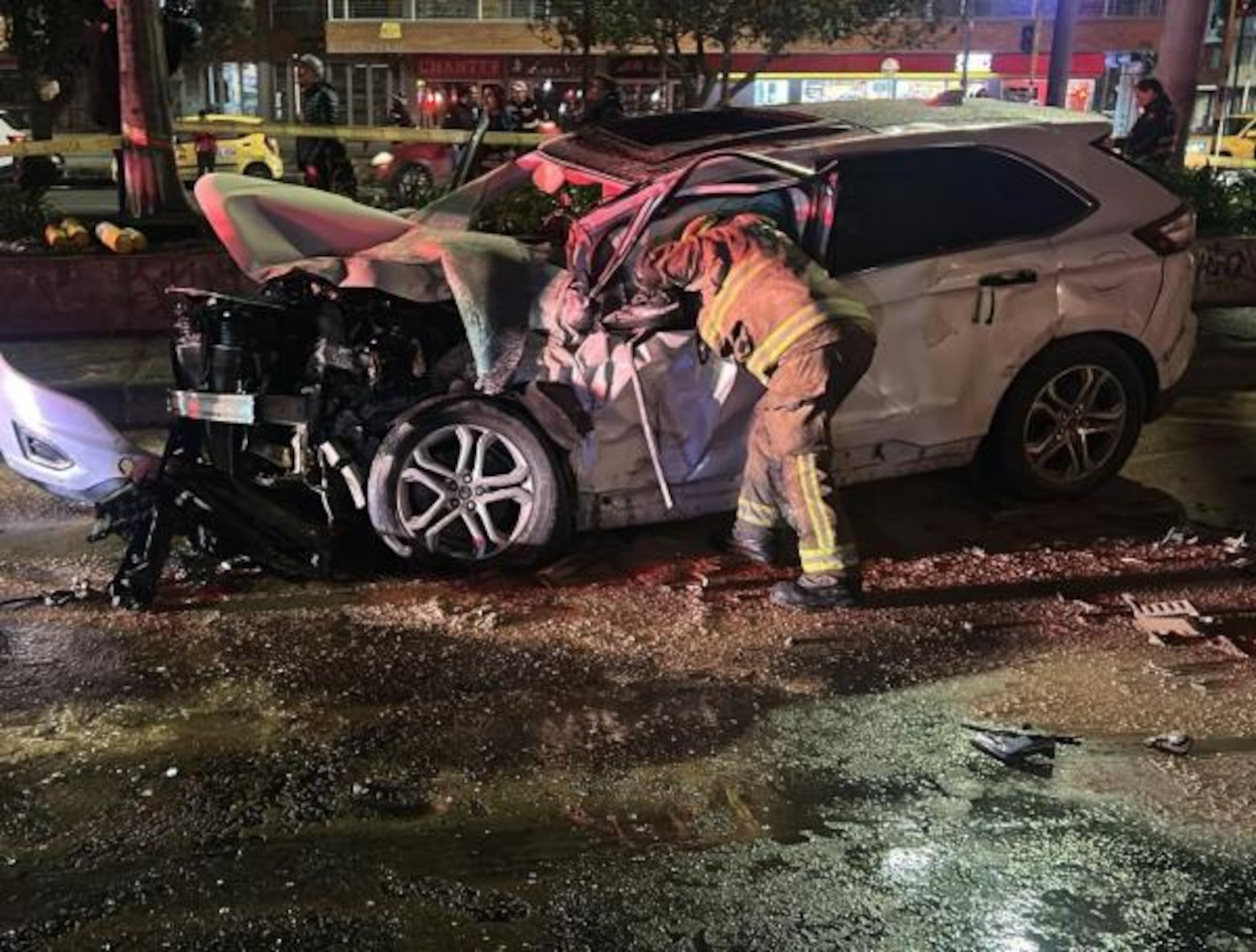 Accidente en Bogotá que provocó muerte de joven que quería ir al concierto de Shakira.