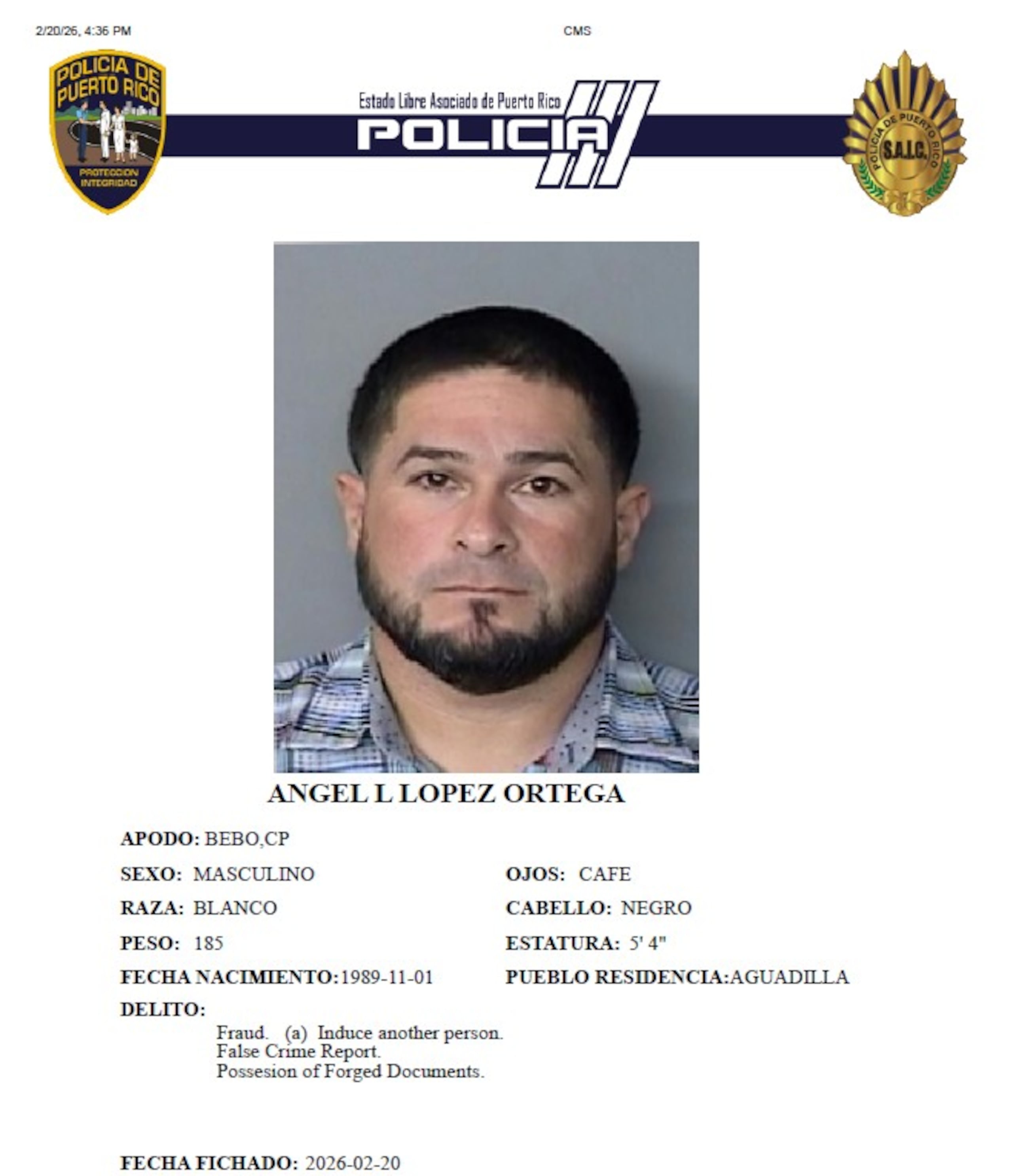 Ángel L. López Ortega.