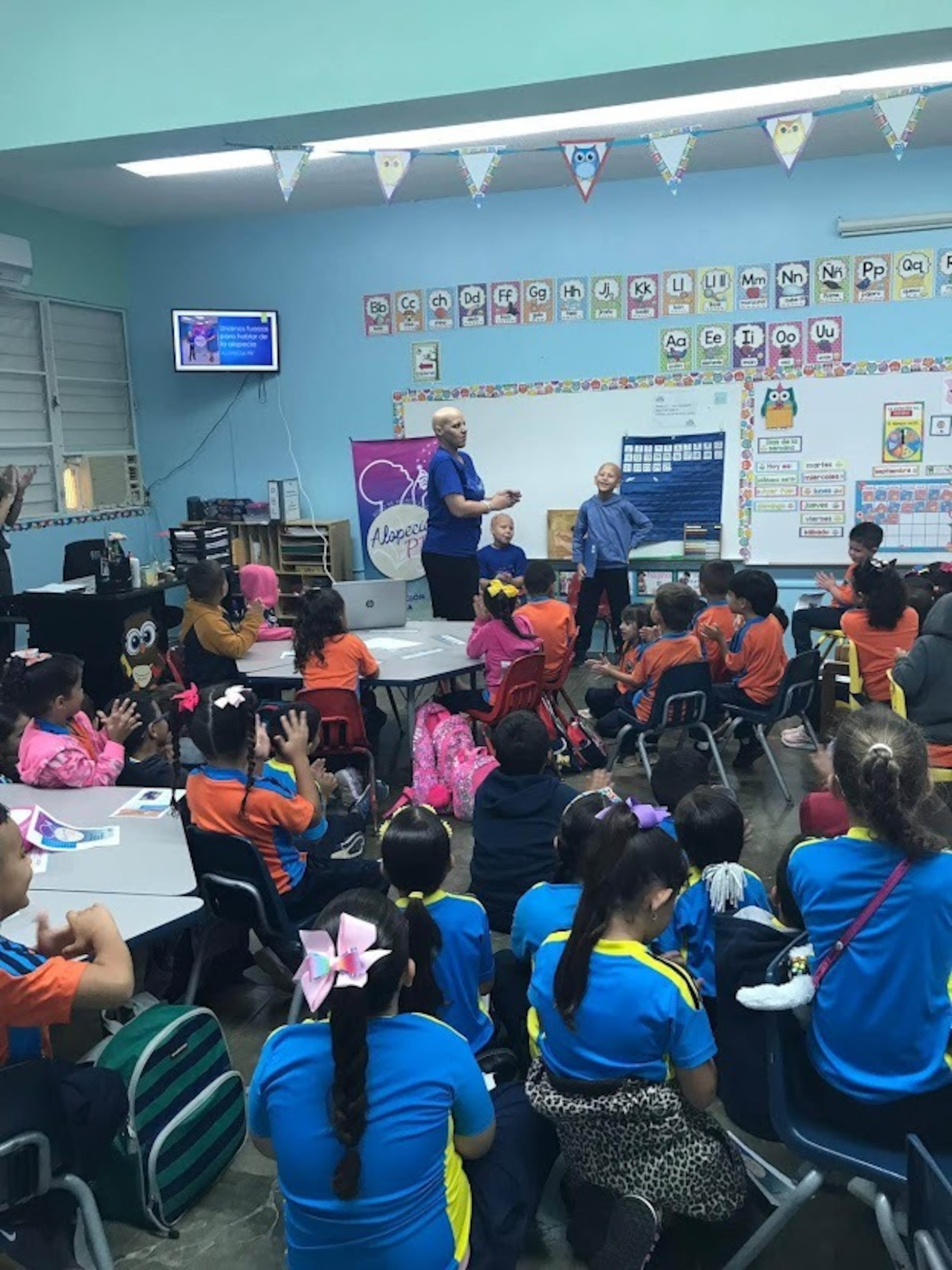 Orientación sobre la condición a niños.