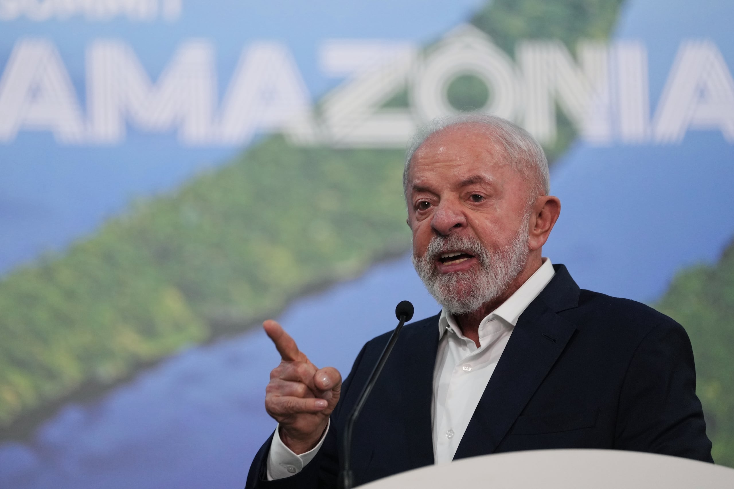 El presidente brasileño Luiz Inácio Lula da Silva