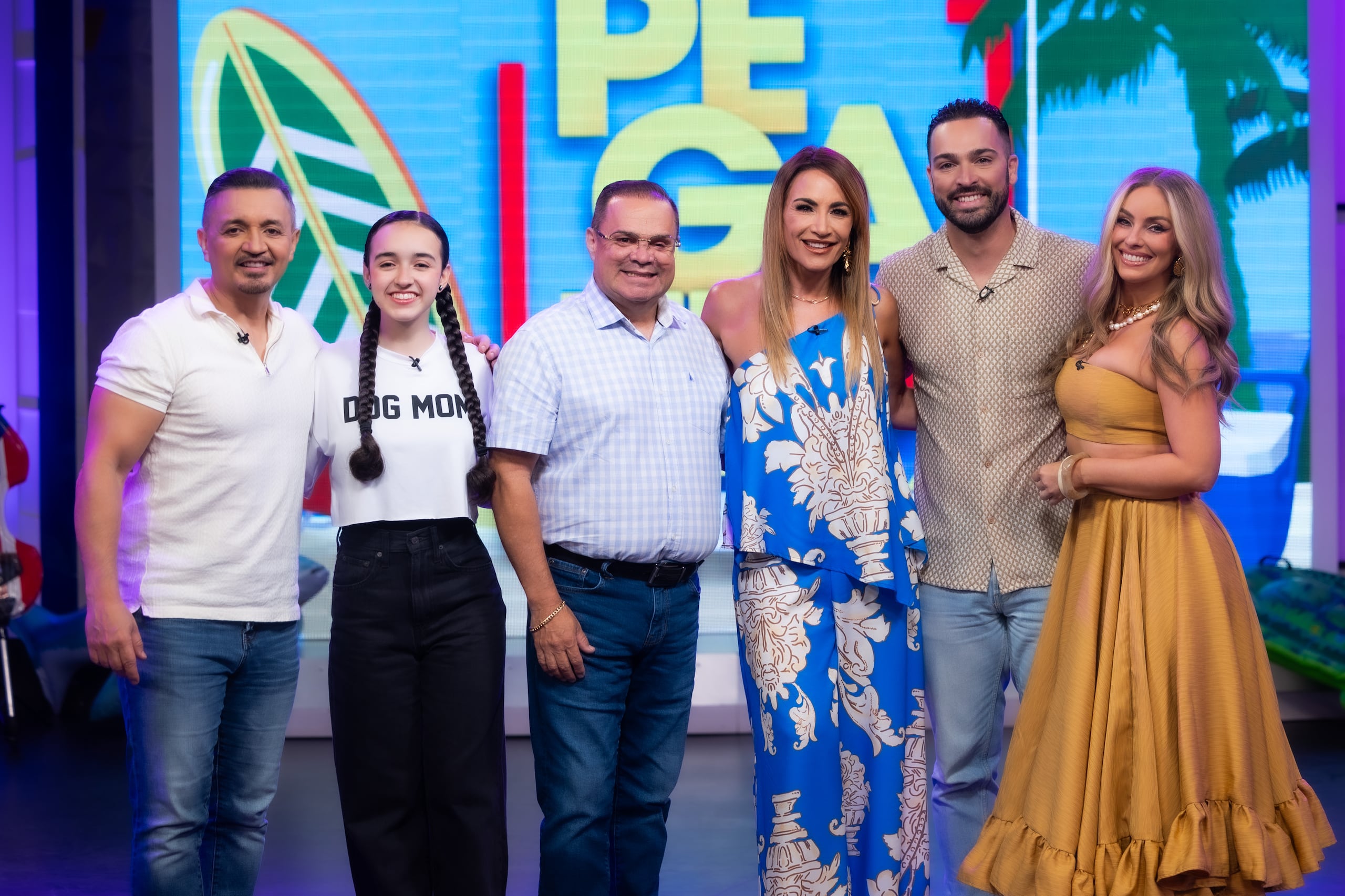 Se integró al espacio televisivo "Pégate al mediodía" hace ocho años.