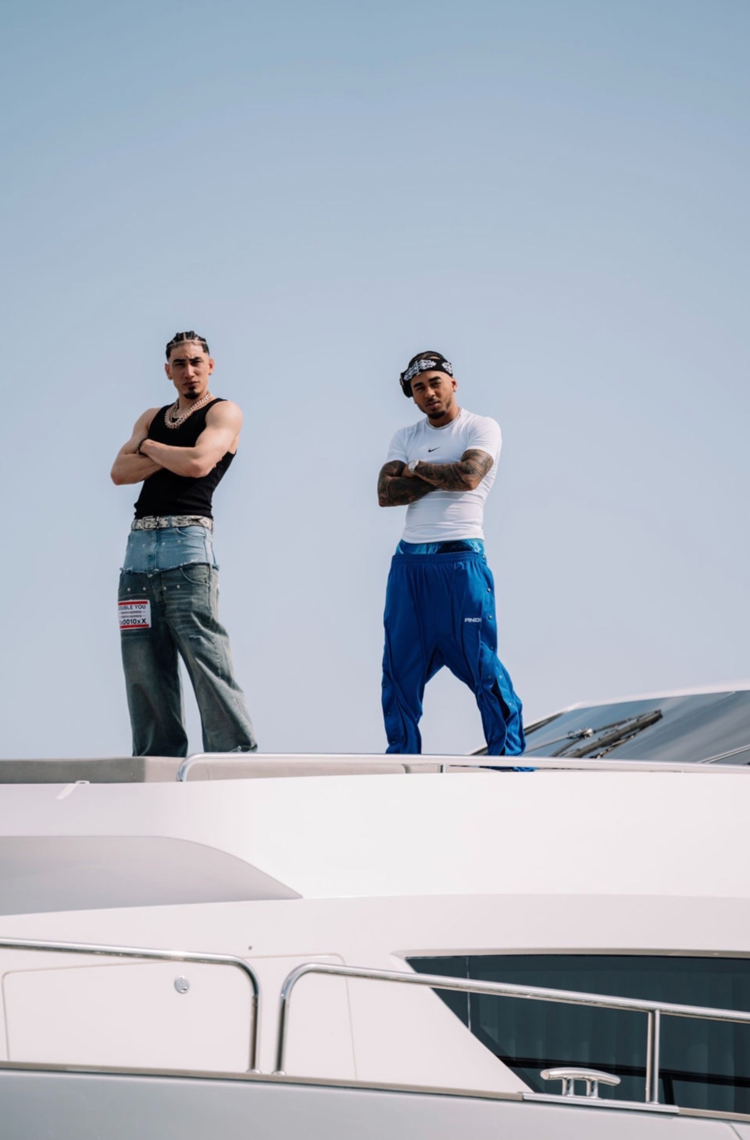 Los exponentes urbanos grabaron juntos el video musical.