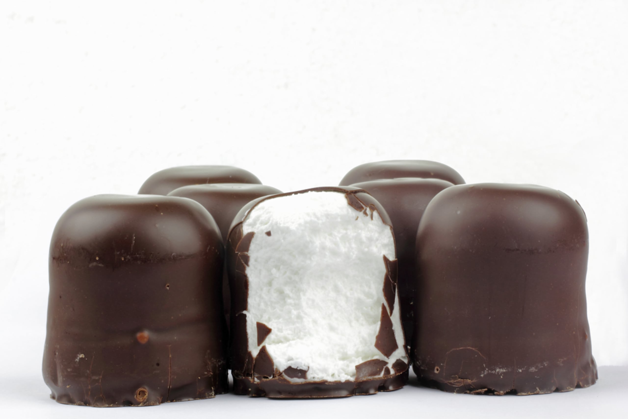 Marshmallows con chocolate